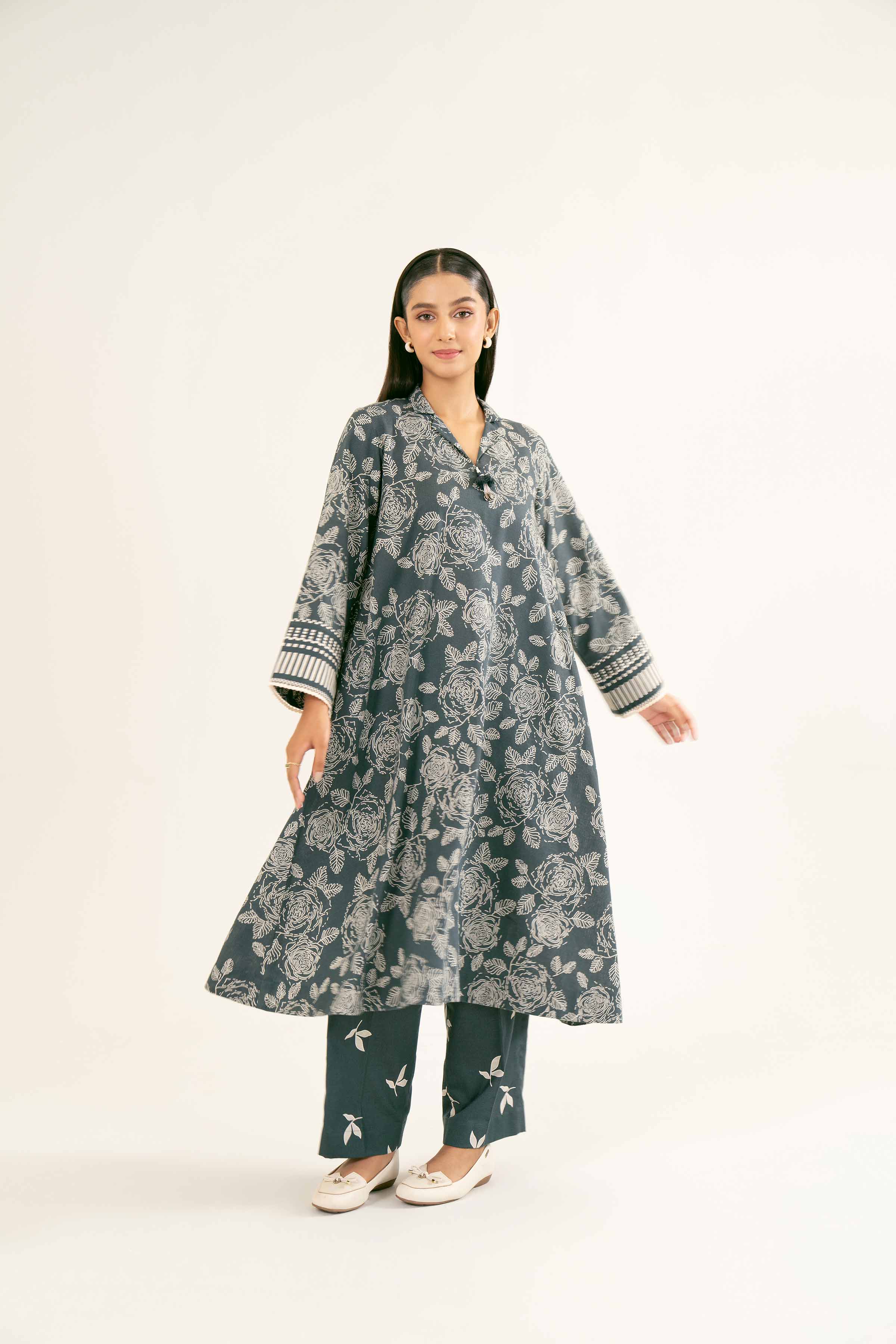 2 Piece - Printed Suit - PW24-413
