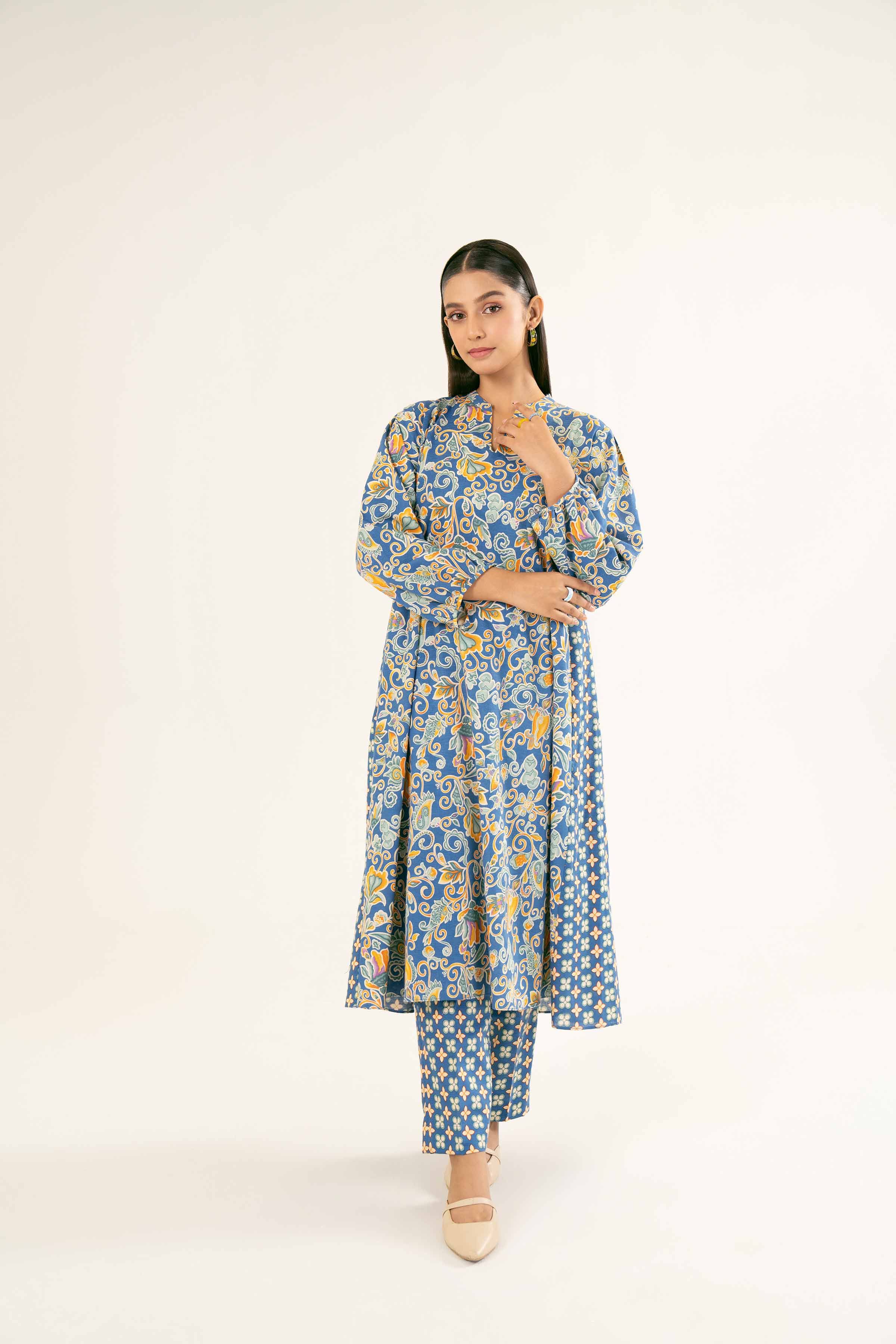 2 Piece - Printed Suit - PW24-419