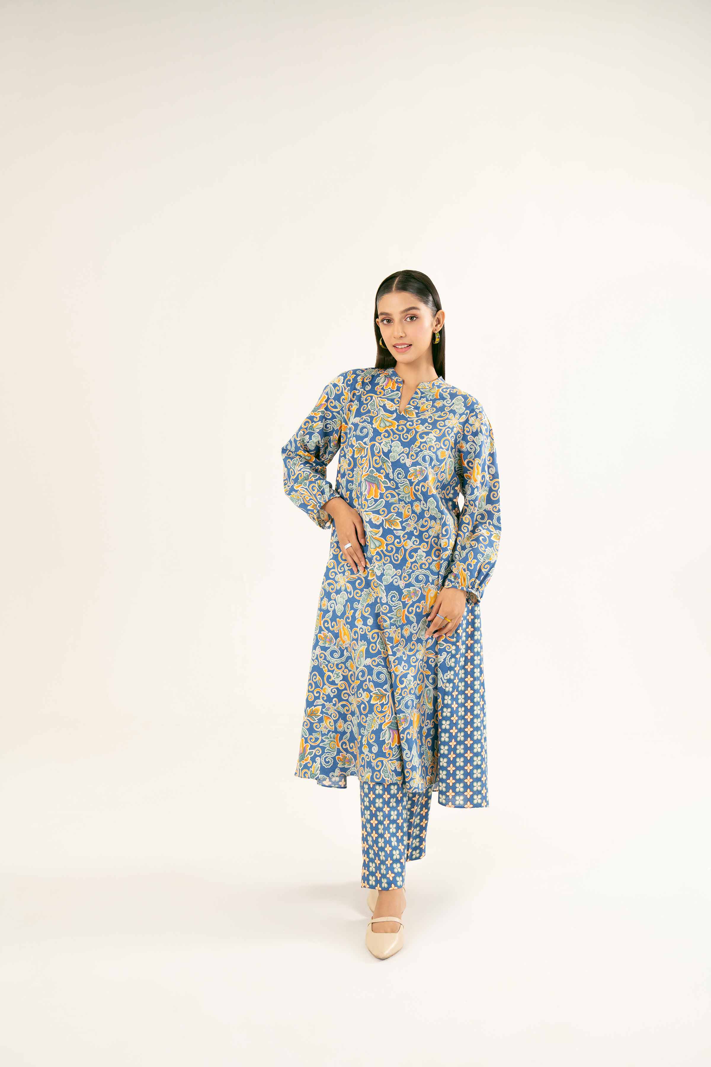 2 Piece - Printed Suit - PW24-419