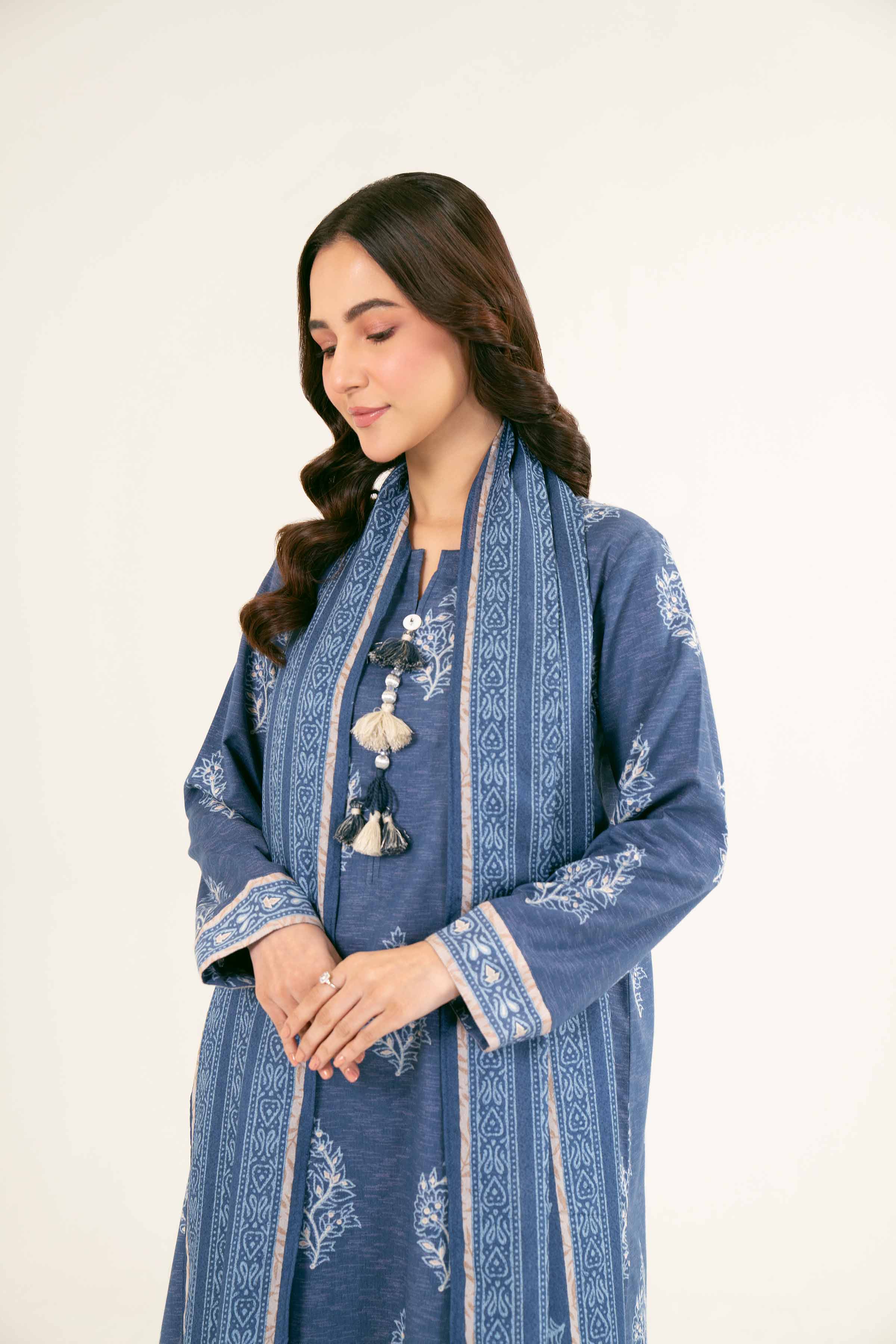 3 piece - Printed Suit - PW24-424