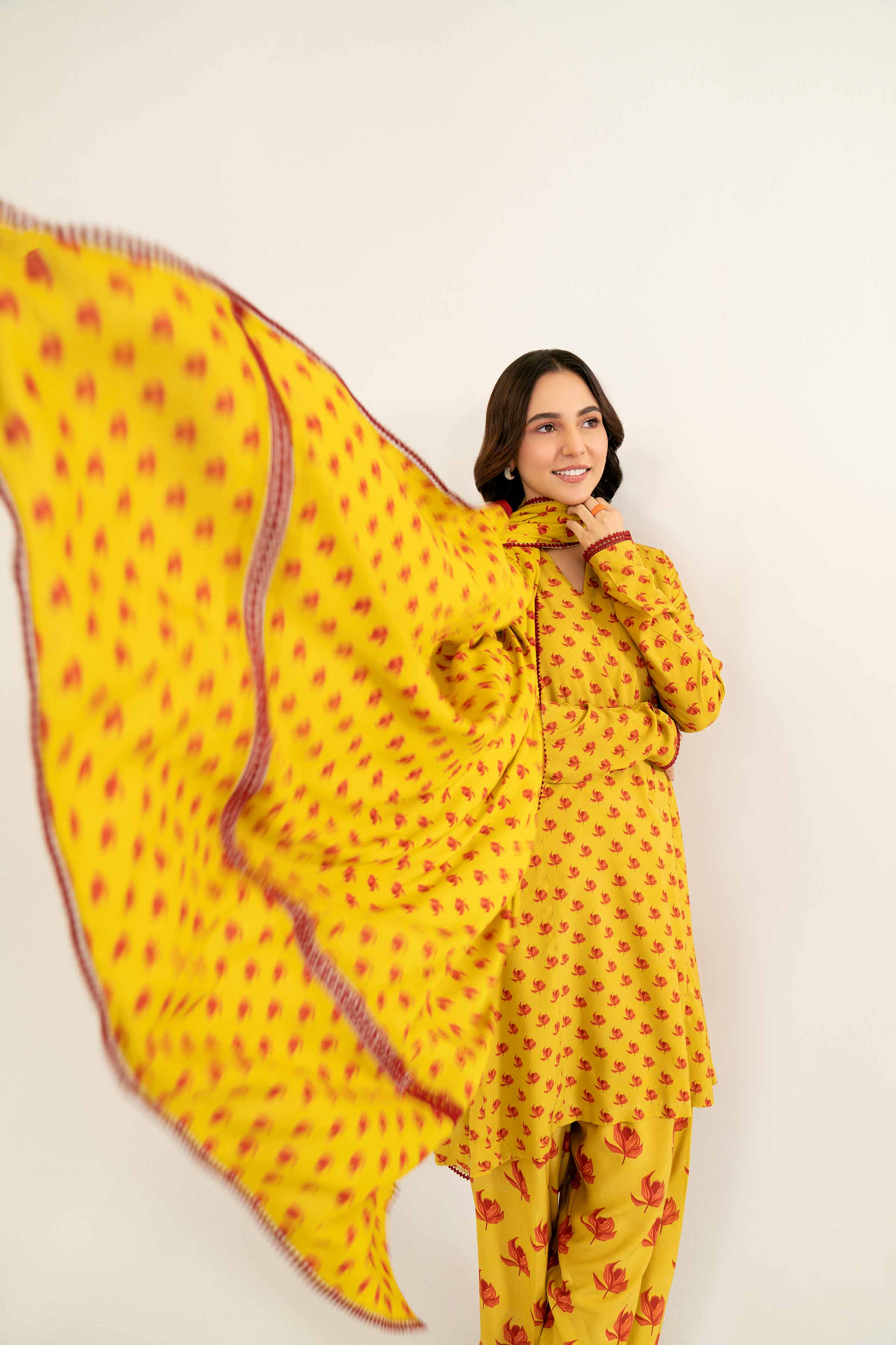 3 Piece - Printed Suit - PW24-428