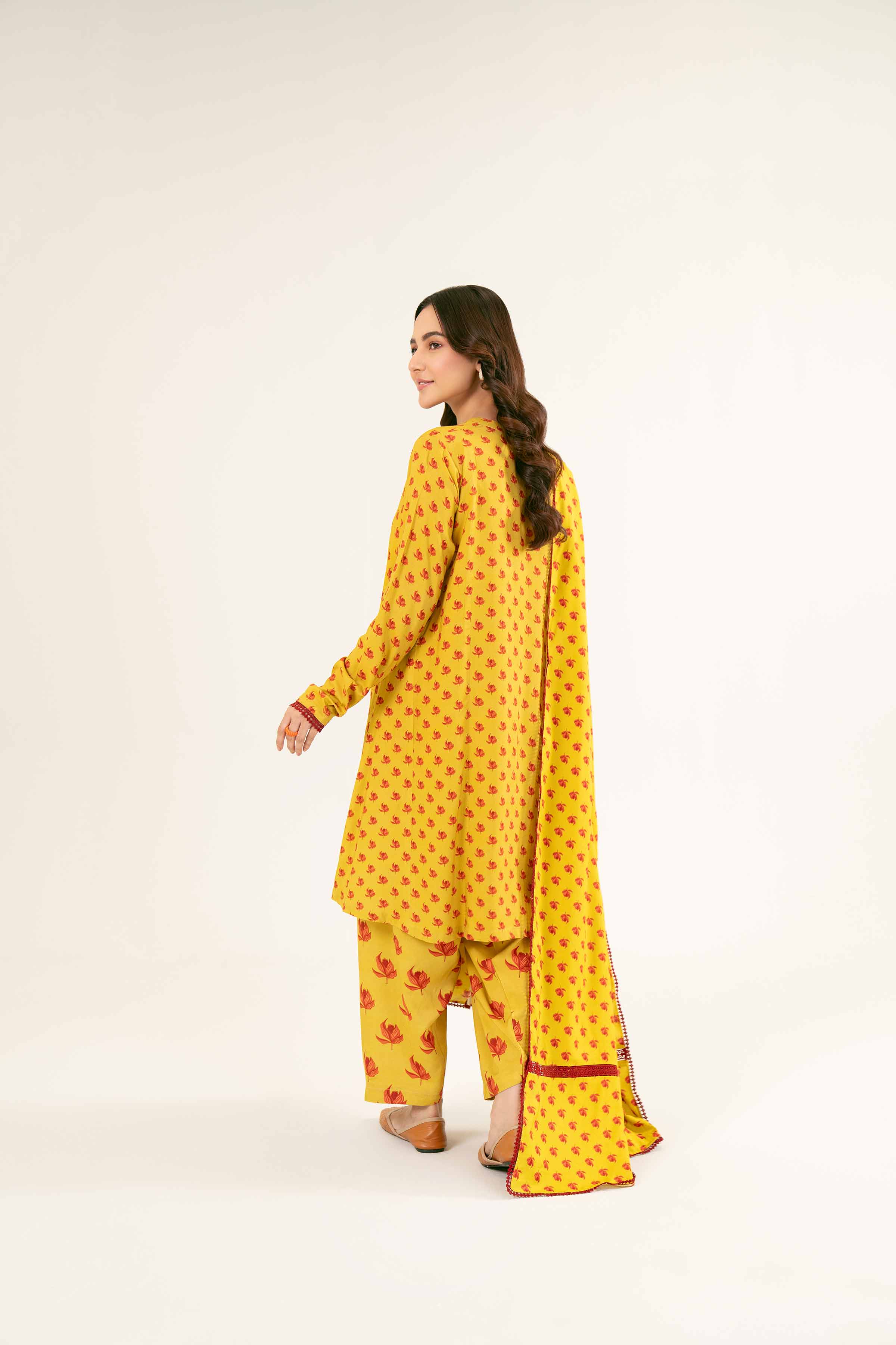 3 Piece - Printed Suit - PW24-428