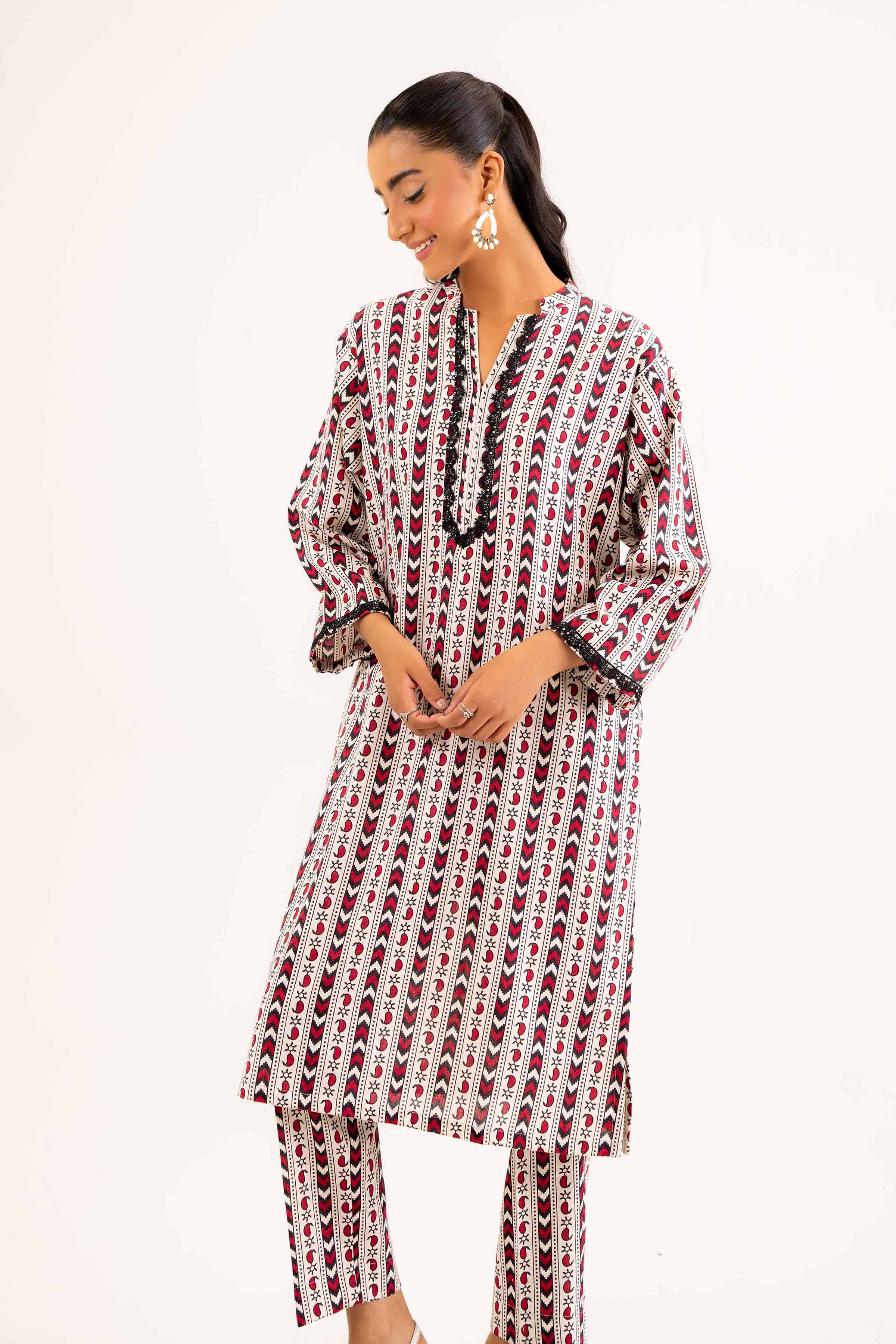 2 Piece - Printed Suit - PW24-435