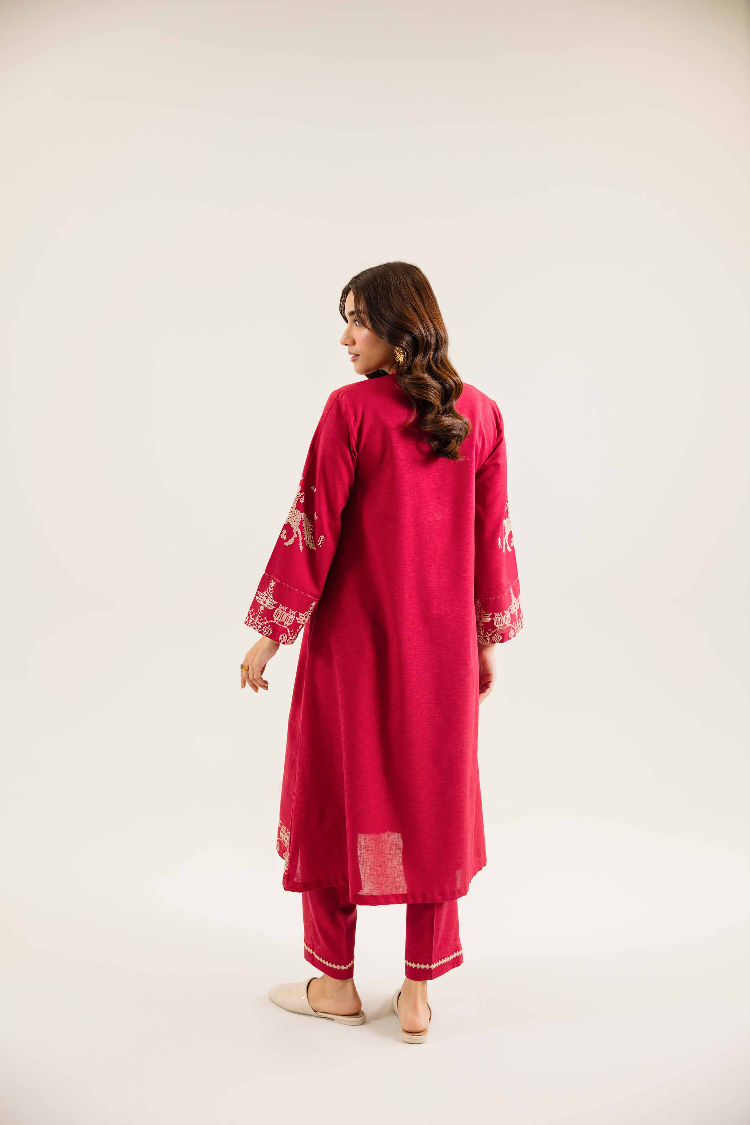 2 Piece - Embroidered Suit - PW24-47