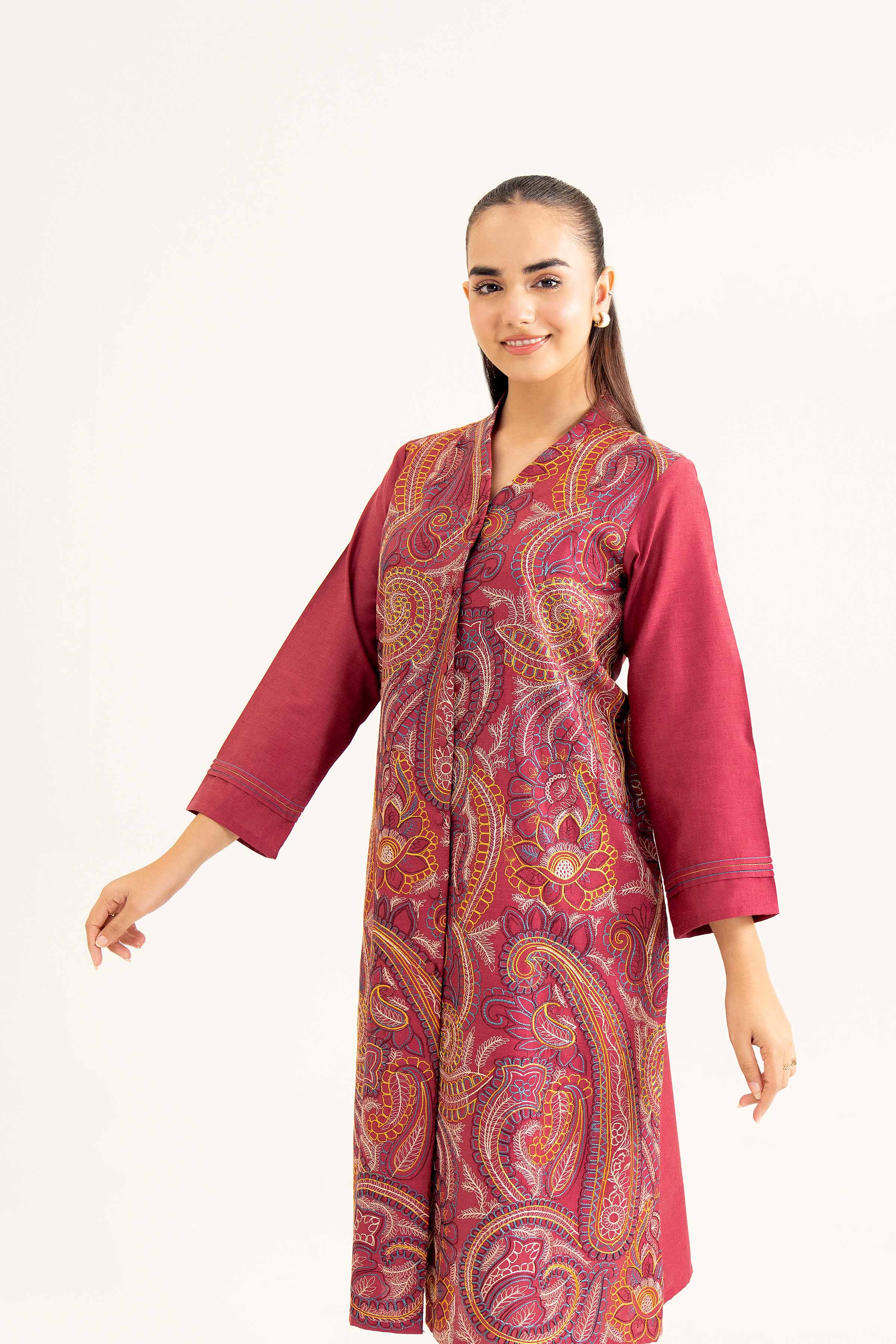 2 Piece - Embroidered Suit - PW24-48