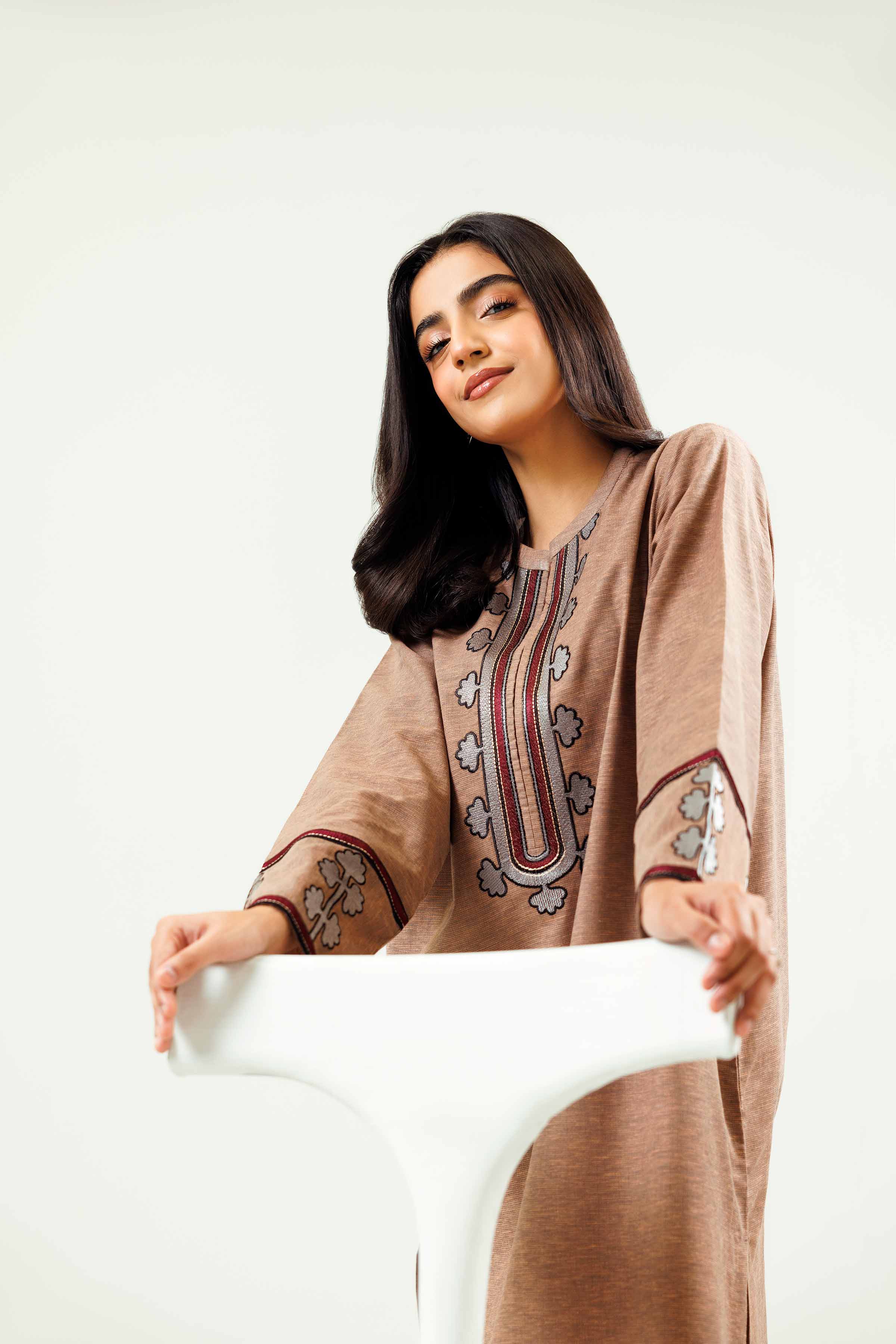 2 Piece - Embroidered Suit - PW24-55