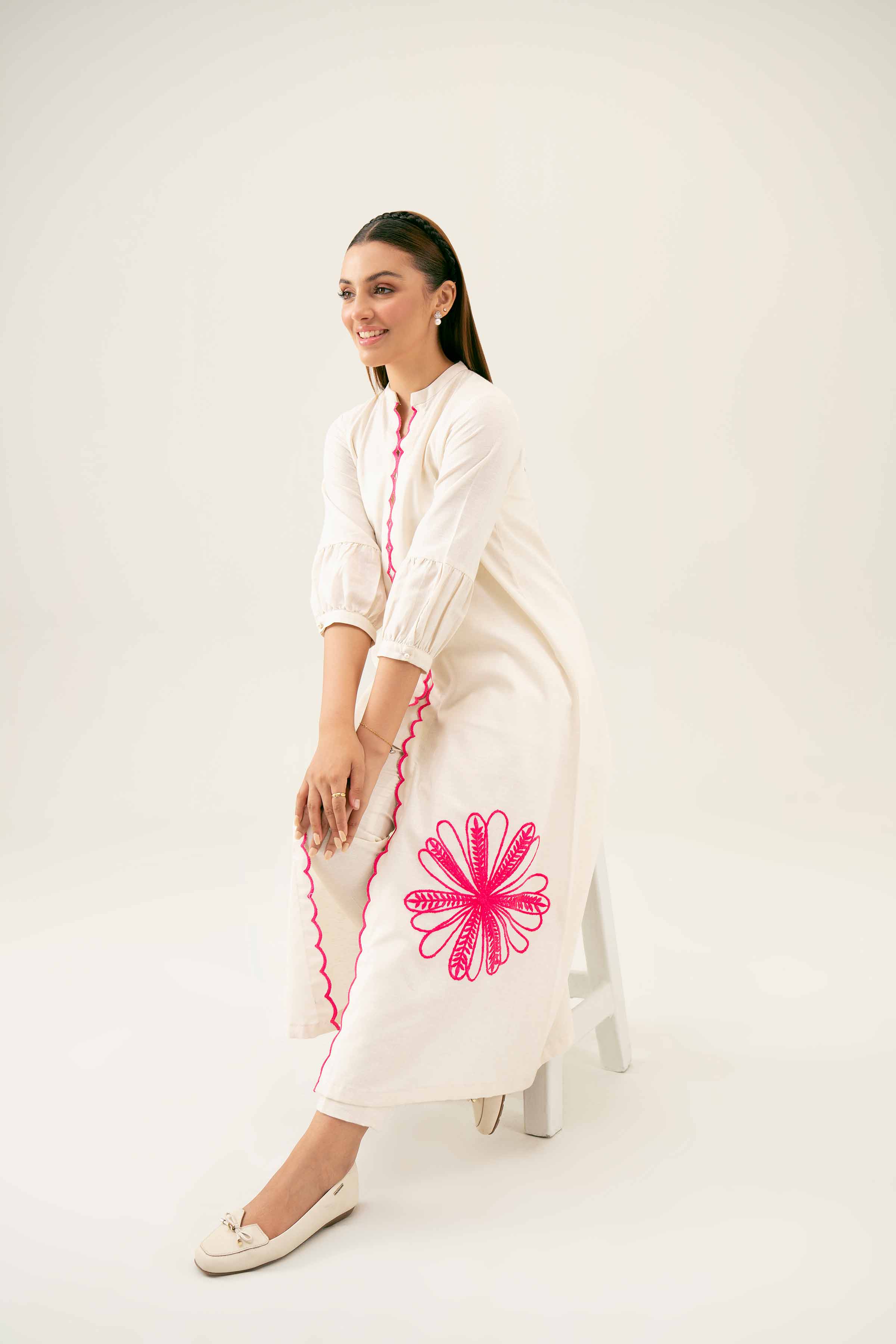 2 Piece - Embroidered Suit - PW24-61