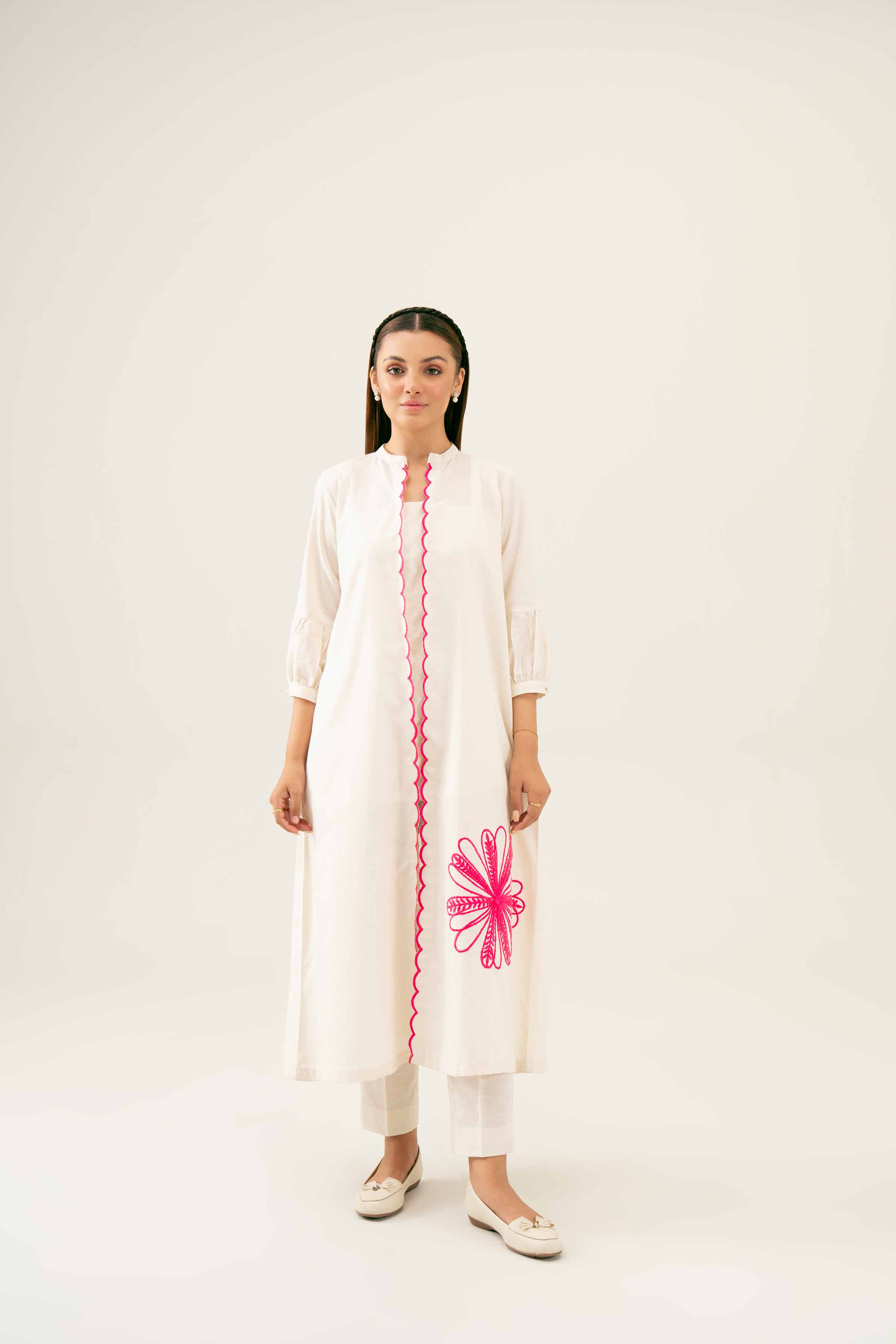 2 Piece - Embroidered Suit - PW24-61