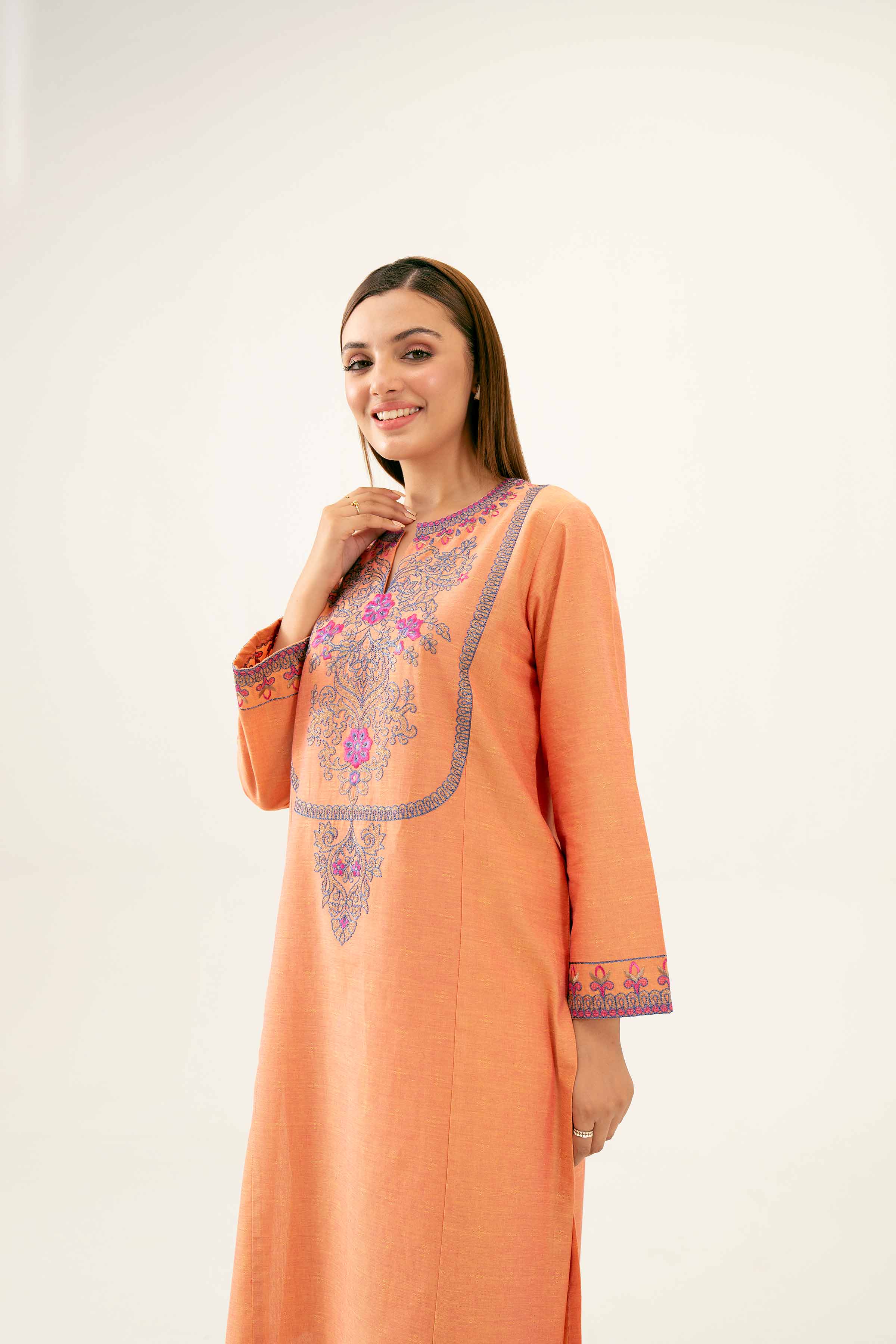 2 Piece - Embroidered Suit - PW24-63