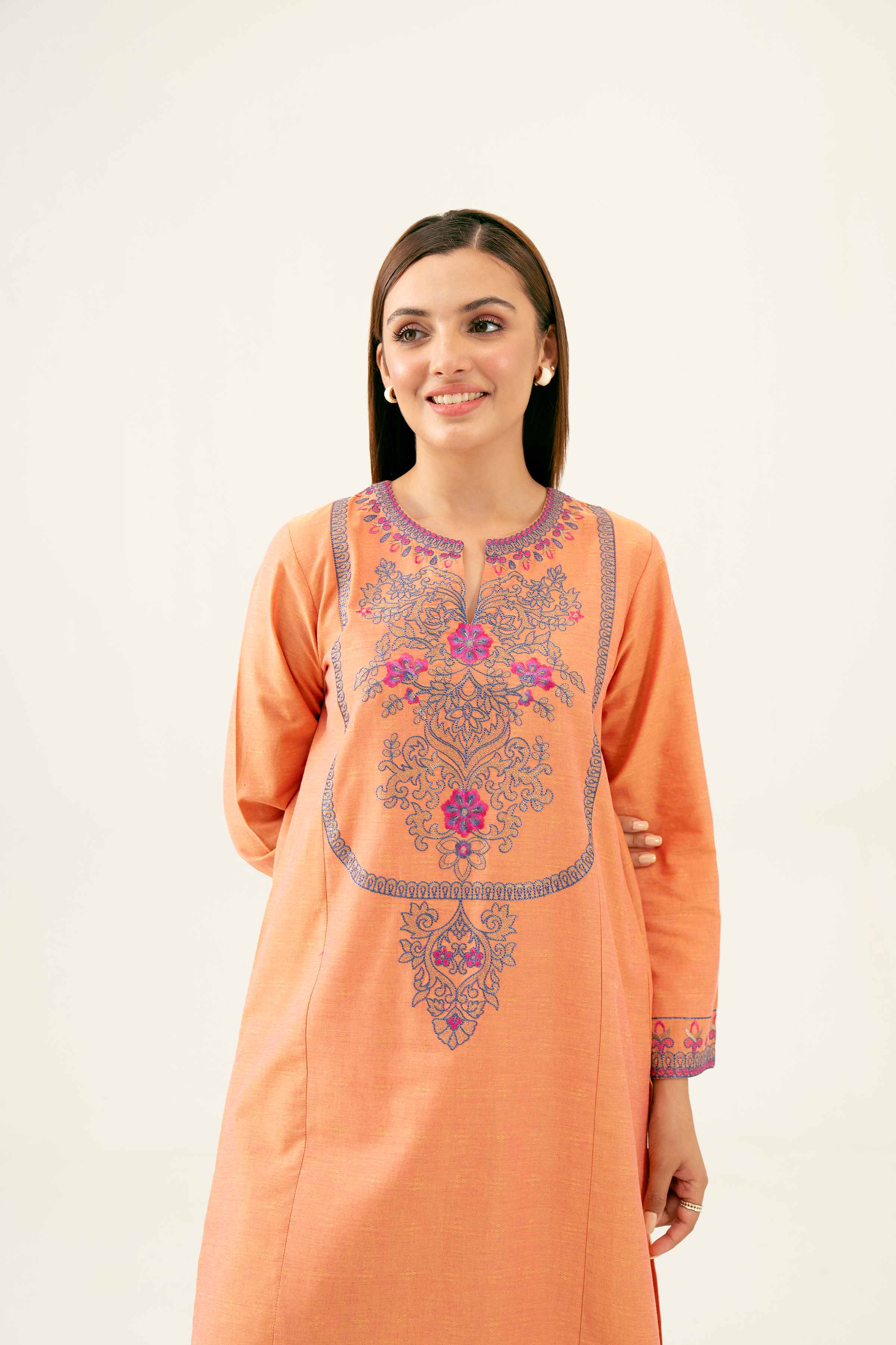 2 Piece - Embroidered Suit - PW24-63