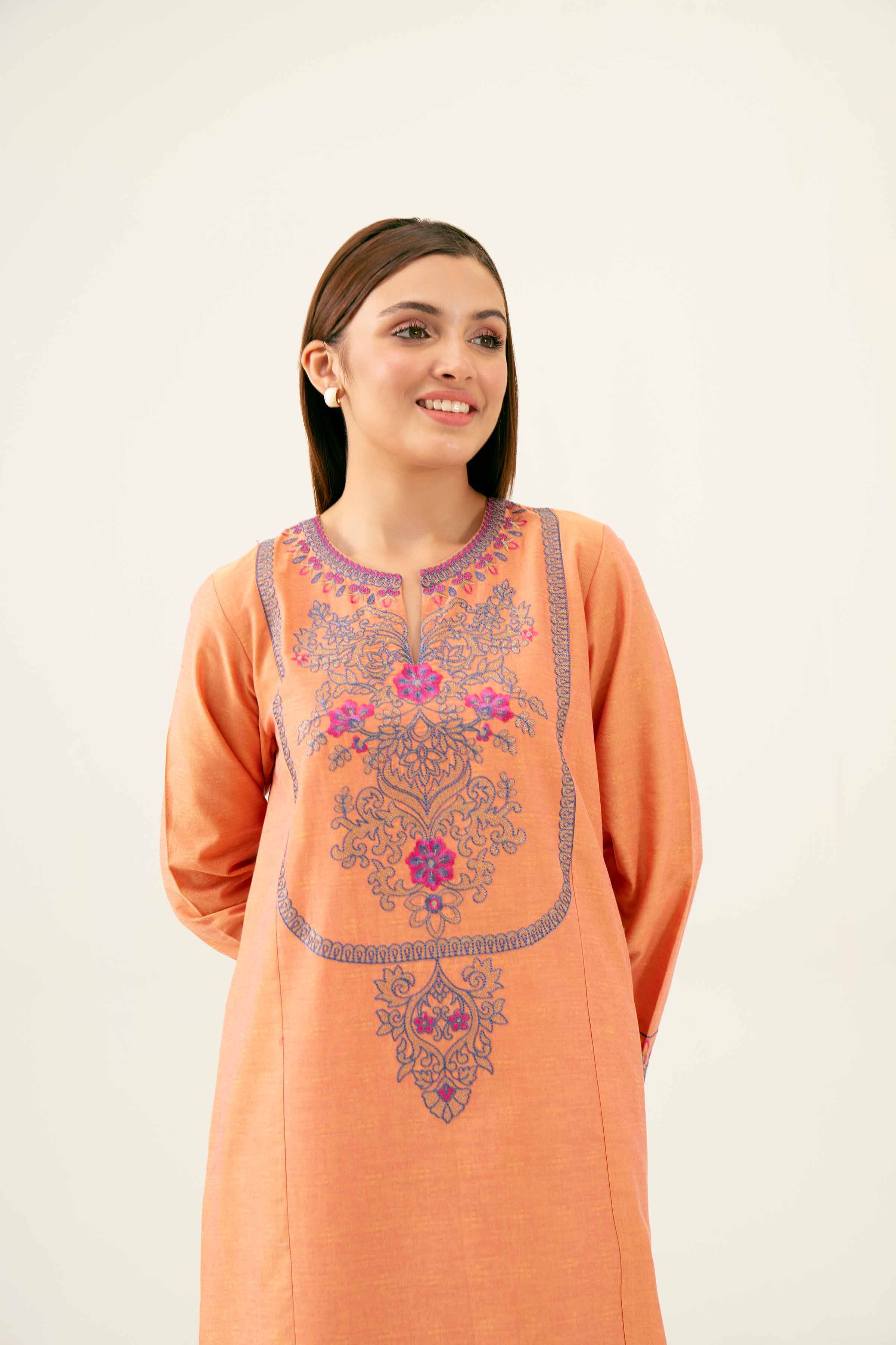 2 Piece - Embroidered Suit - PW24-63