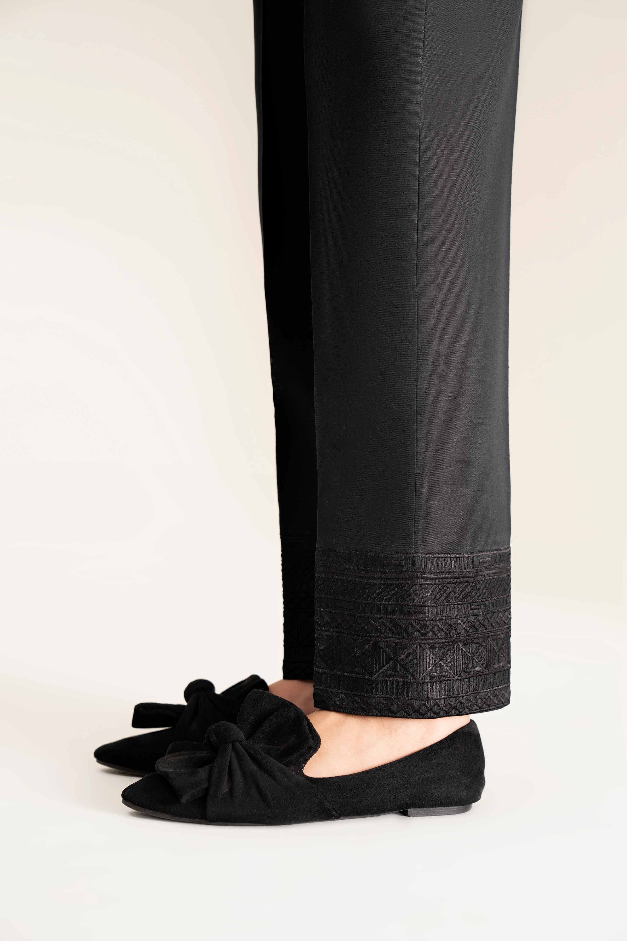Embroidered Trousers - PW24-65