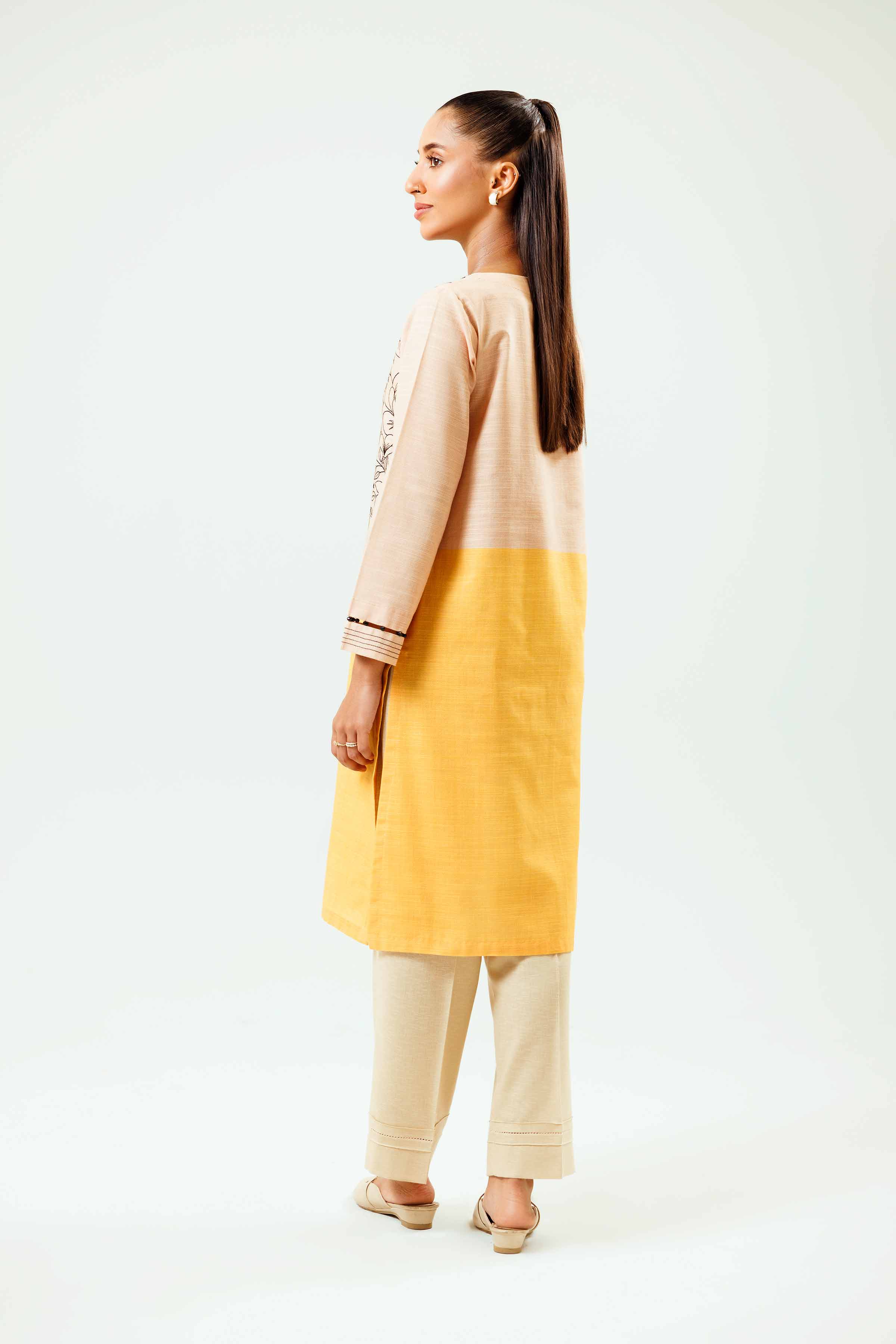 Printed Embroidered Shirt - PW24-80