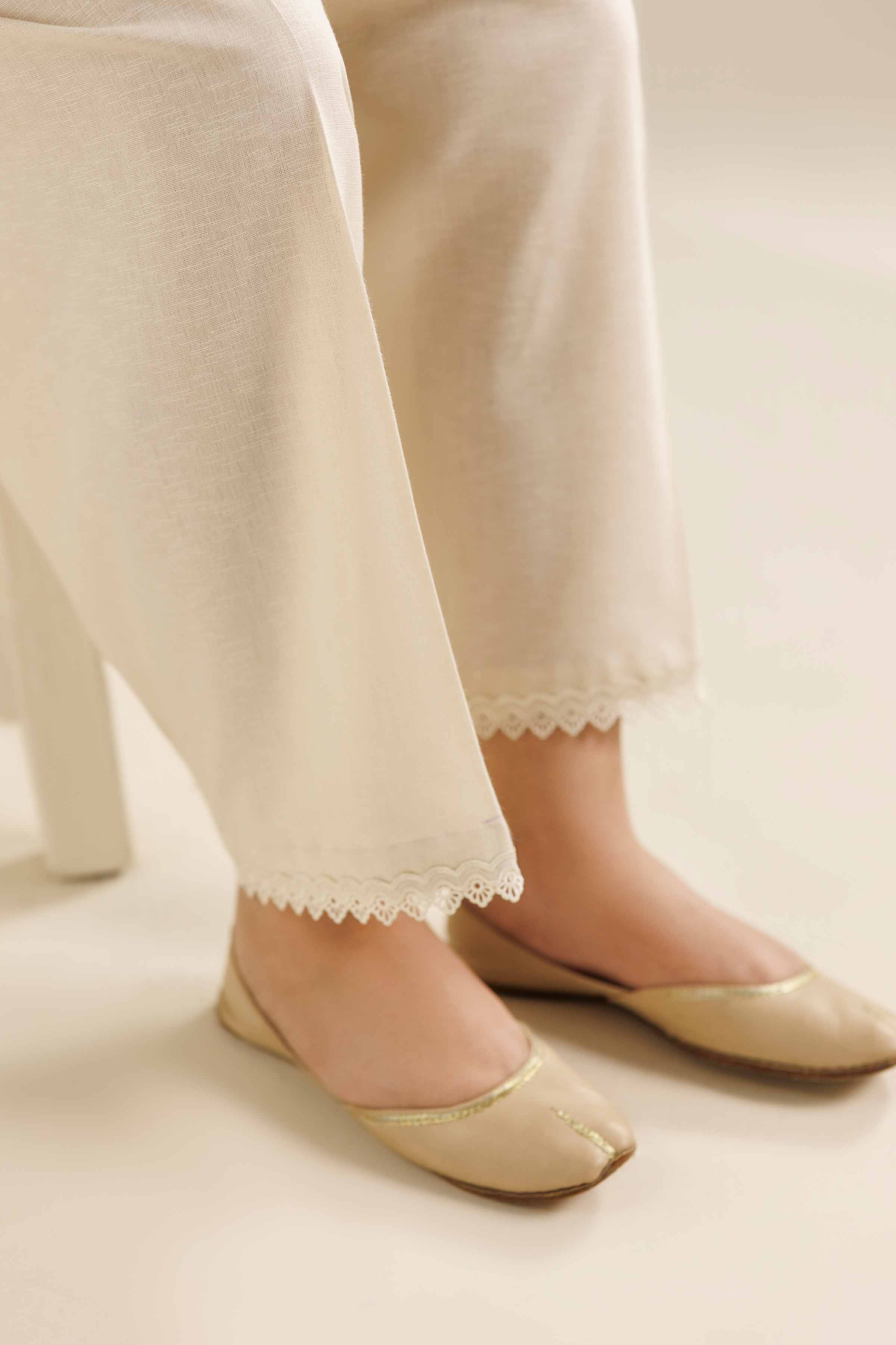 Basic Shalwar - PW25-114 for Women - Pret Collection | Nishat | Shop Online