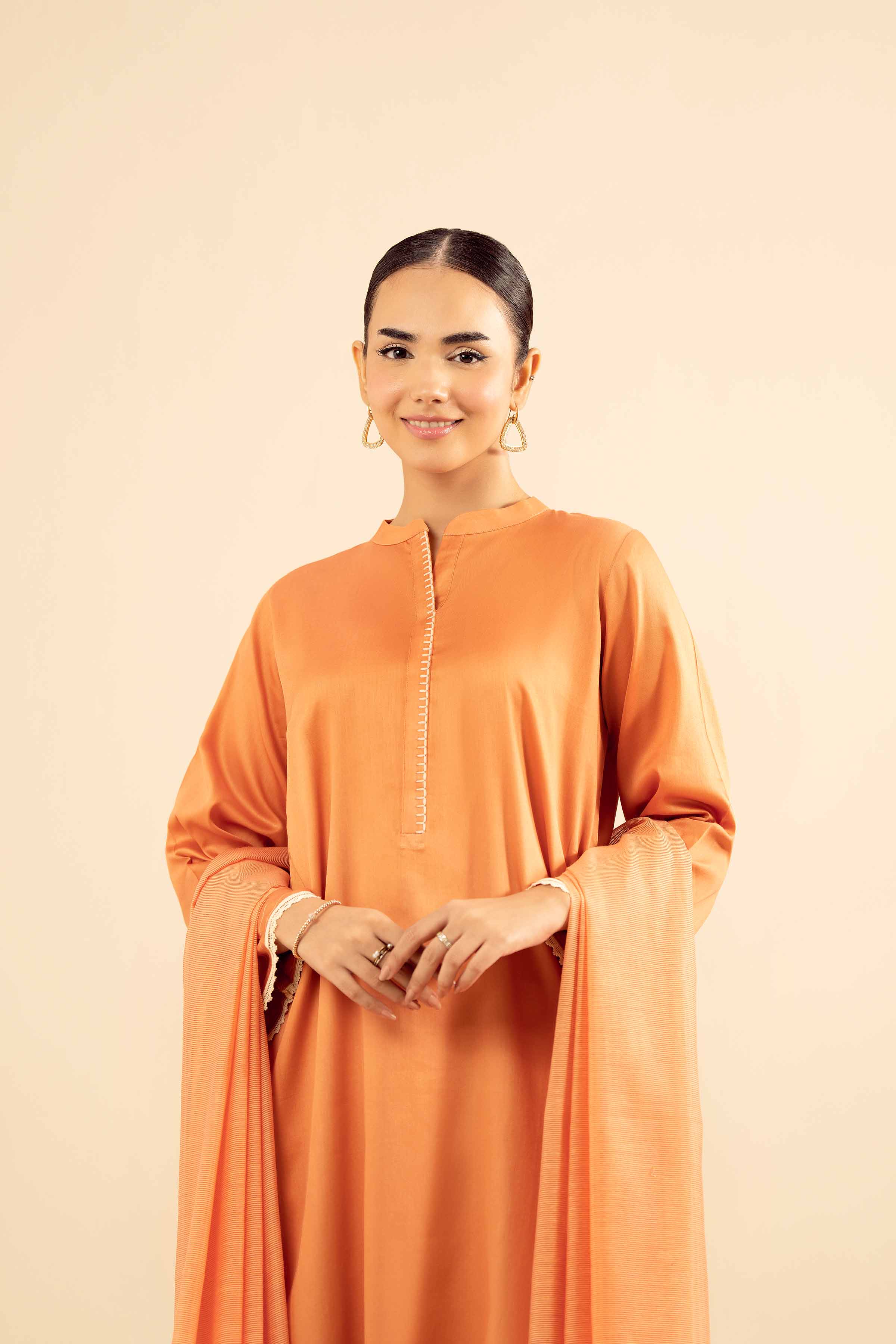 3 Piece - Basic Suit - PW25-15 for Women - Pret Collection | Nishat | Shop Online