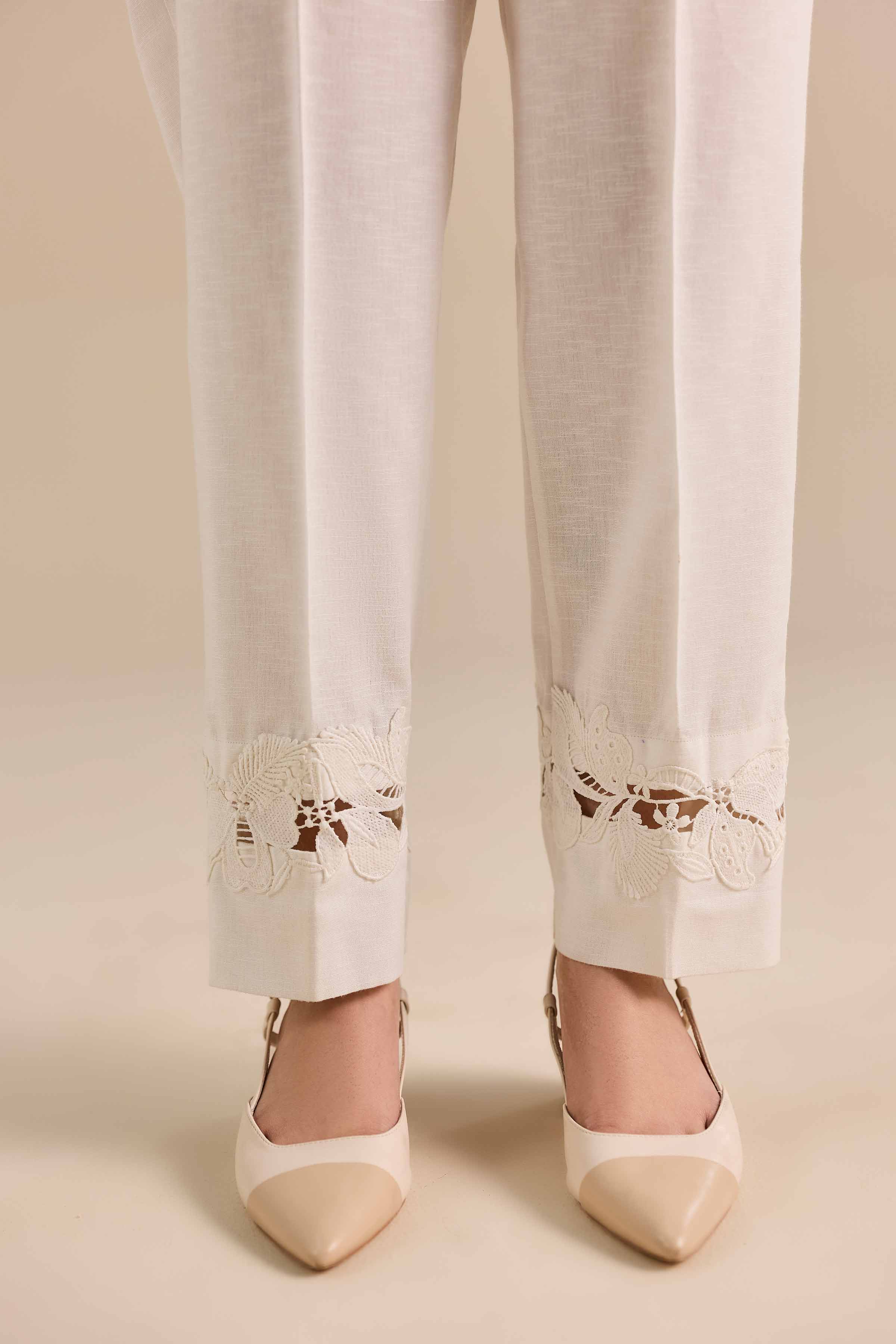 Basic Pants - PW25-164 for Women - Pret Collection | Nishat | Shop Online