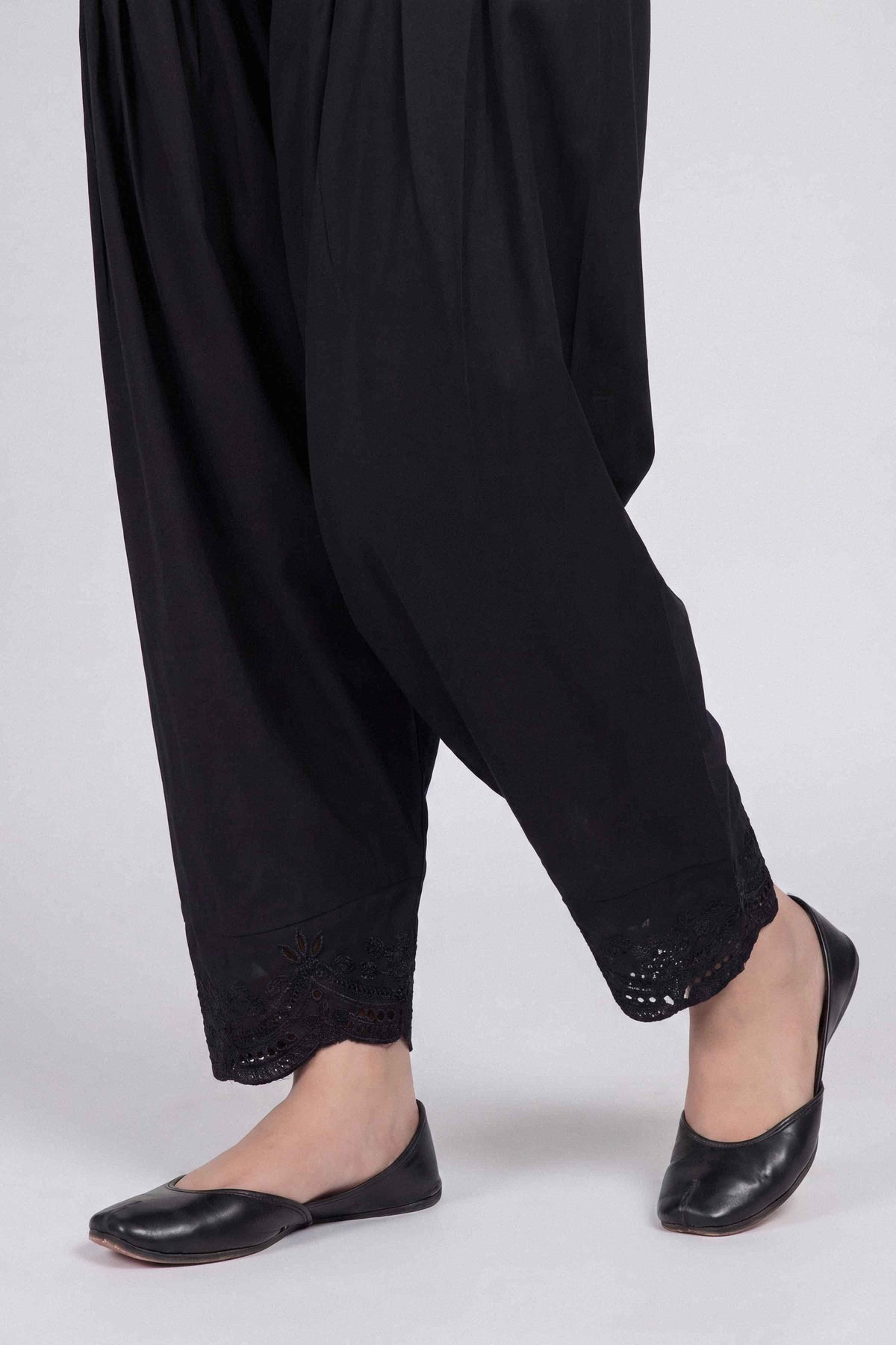 Embroidered Shalwar - PW25-169 for Women - Pret Collection | Nishat | Shop Online