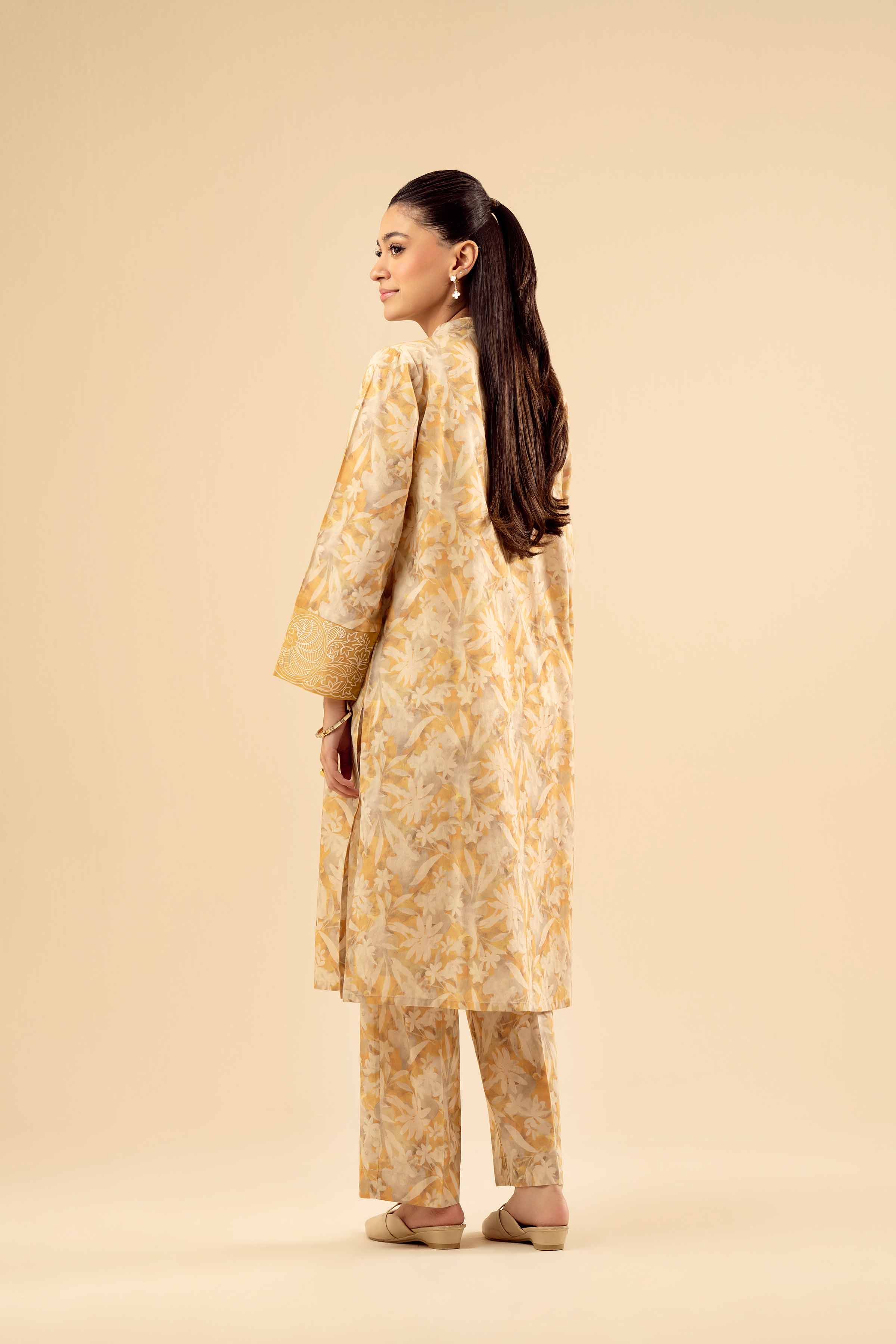 2 Piece - Printed Embroidered Suit - PW25-199 for Women - Pret Collection | Nishat | Shop Online