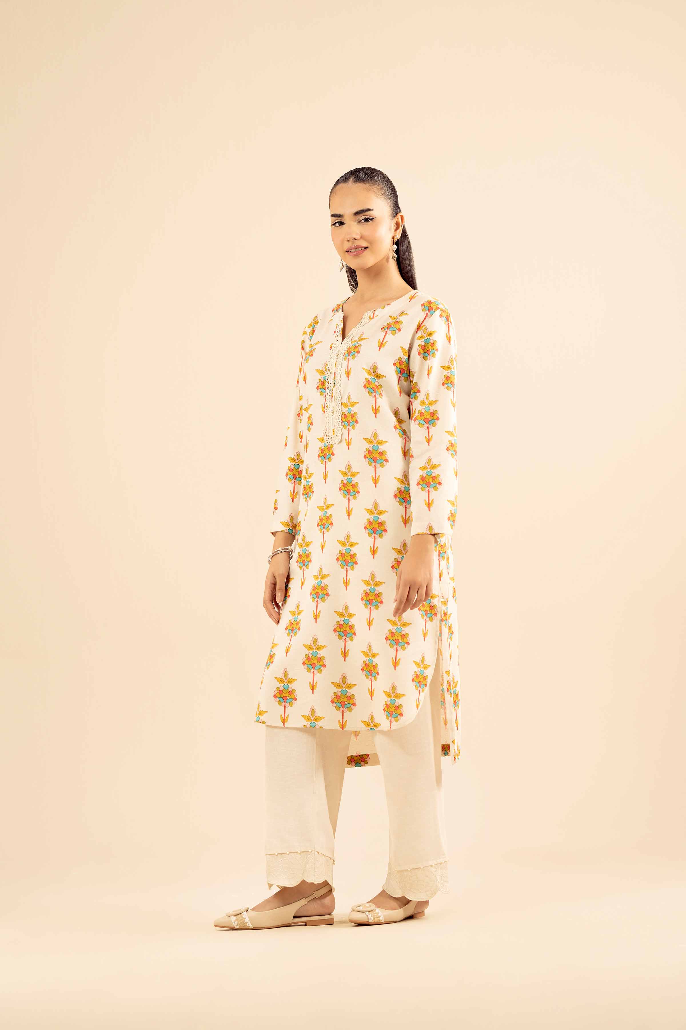 2 Piece - Embroidered Suit - PW25-216 for Women - Pret Collection | Nishat | Shop Online