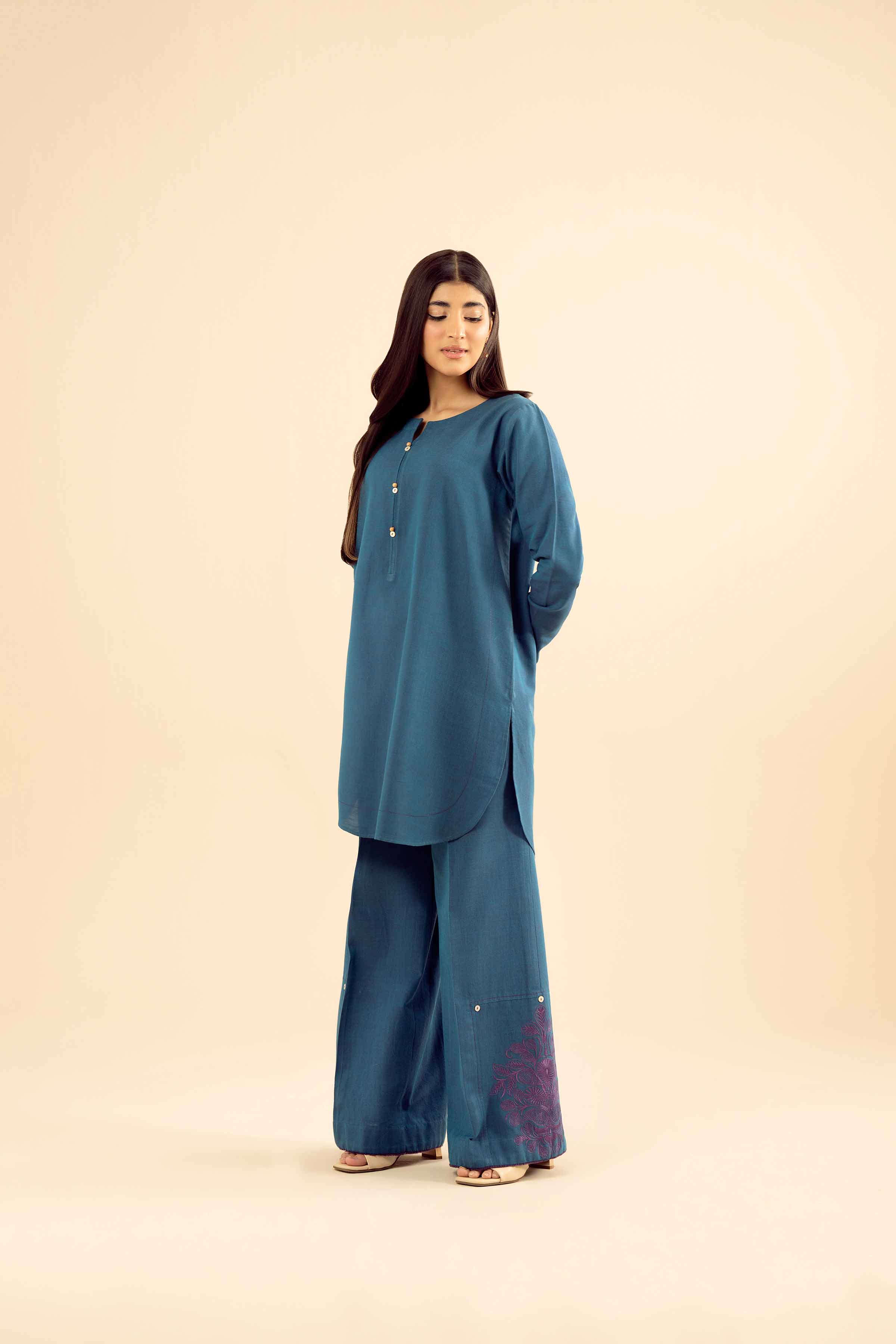 2 Piece - Embroidered Suit - PW25-219 for Women - Pret Collection | Nishat | Shop Online