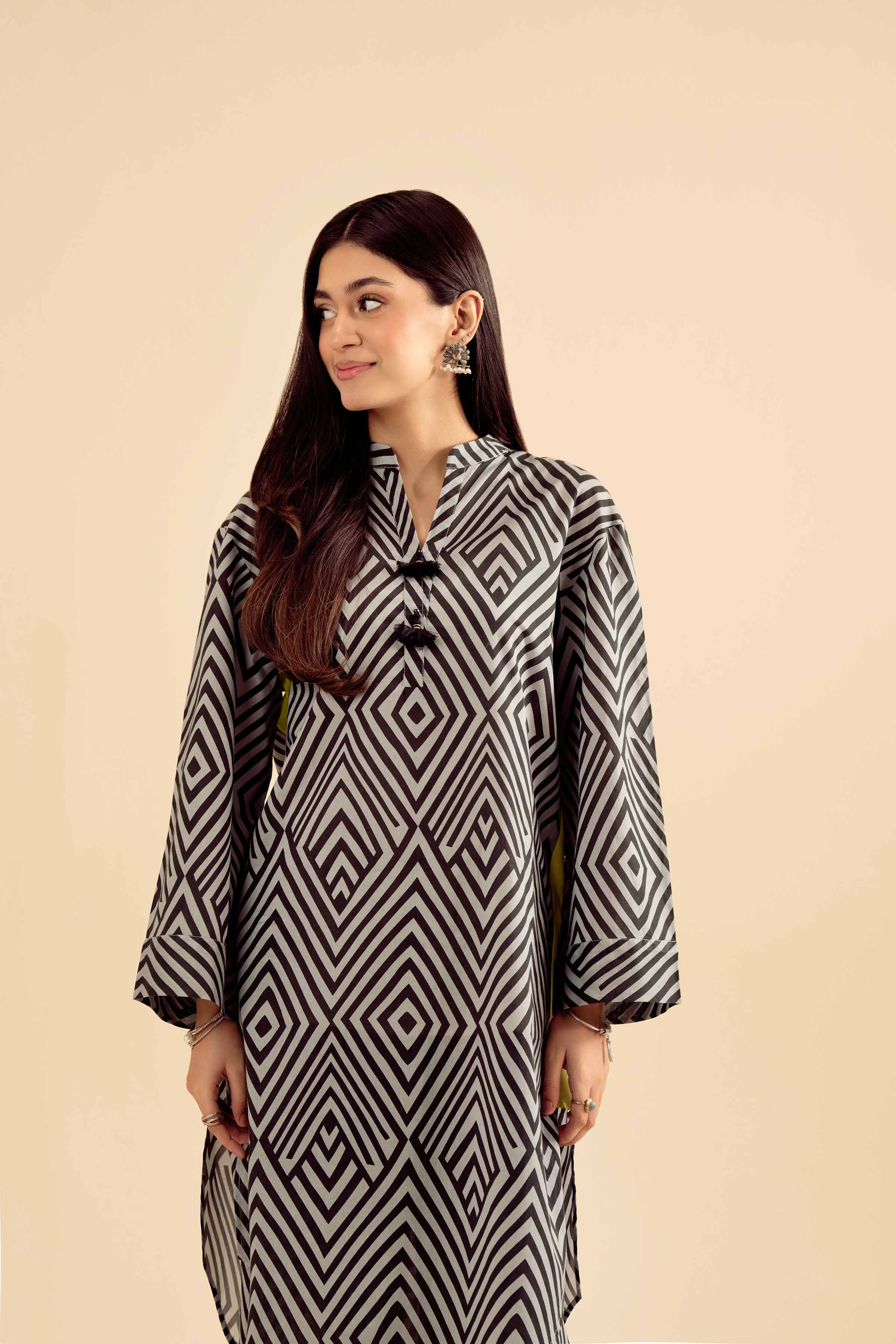 2 Piece - Printed Suit - PW25-22 for Women - Pret Collection | Nishat | Shop Online