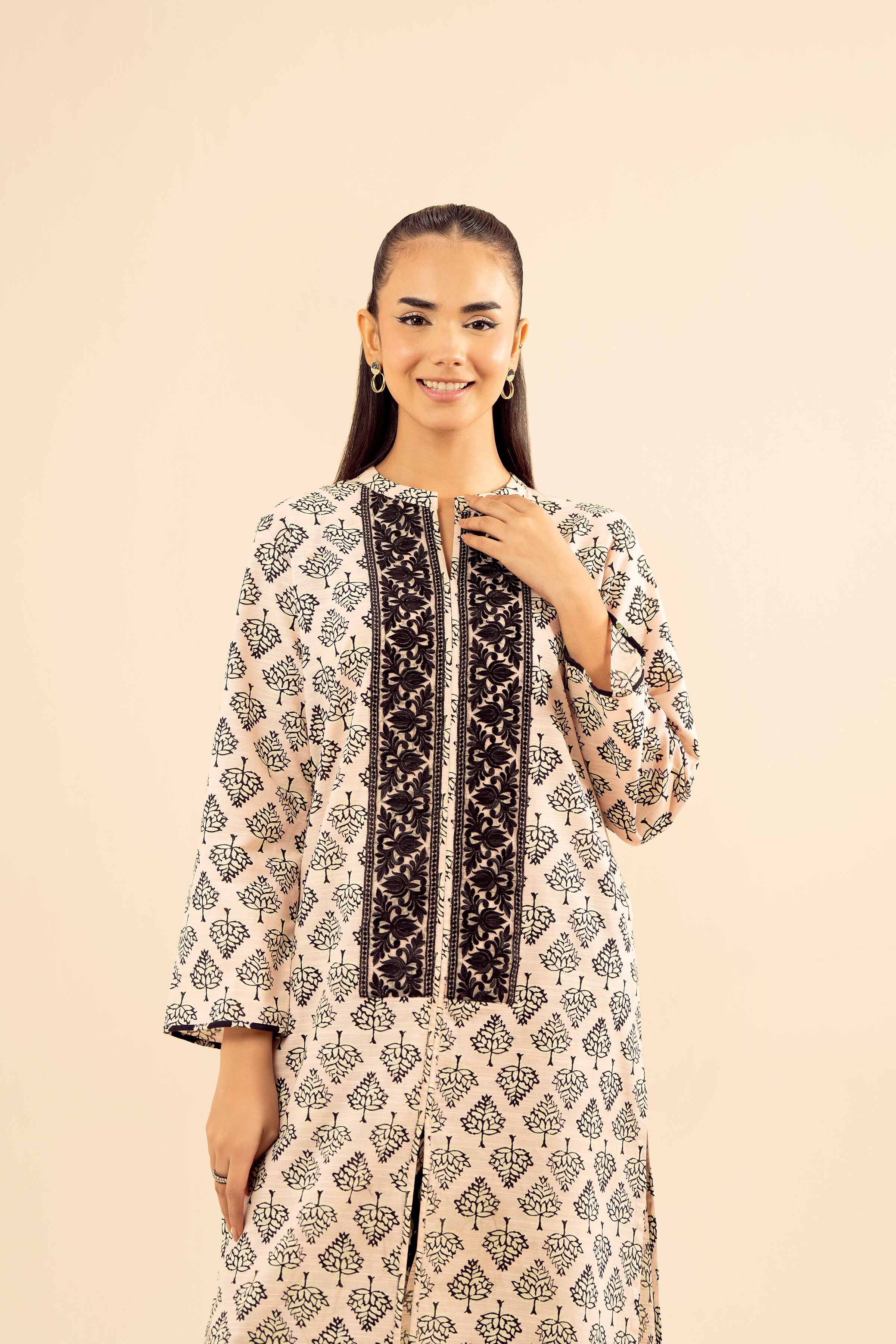 2 Piece - Embroidered Suit - PW25-226 for Women - Pret Collection | Nishat | Shop Online
