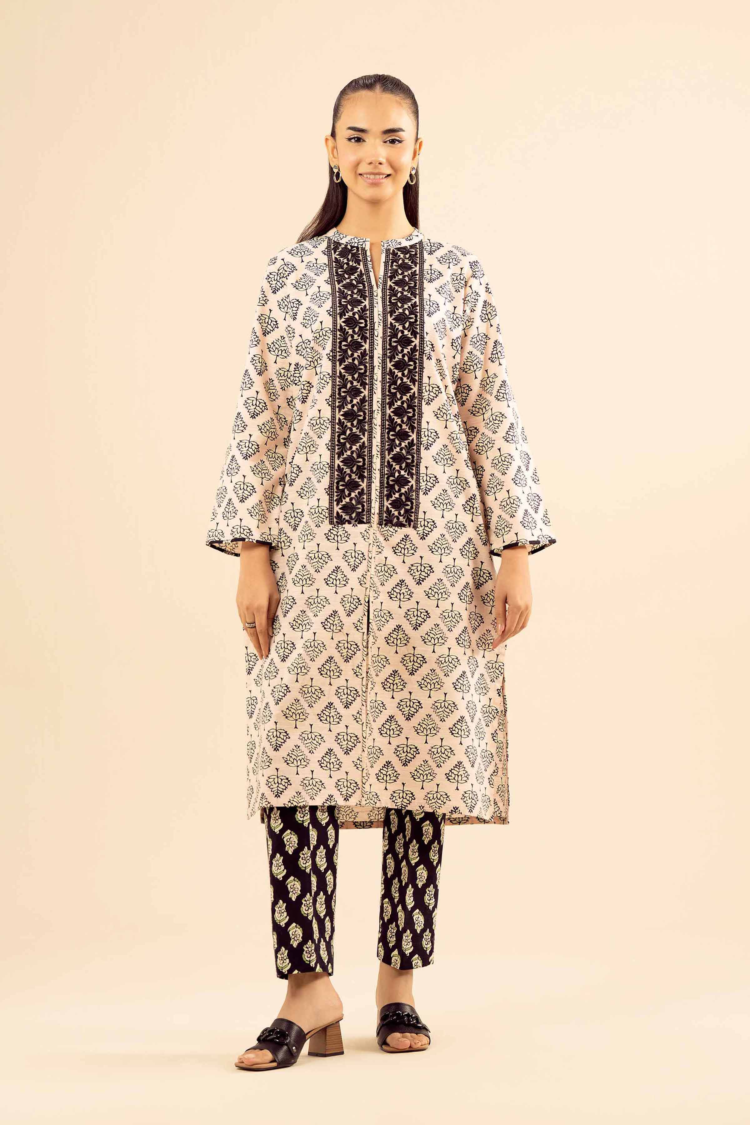 2 Piece - Embroidered Suit - PW25-226 for Women - Pret Collection | Nishat | Shop Online