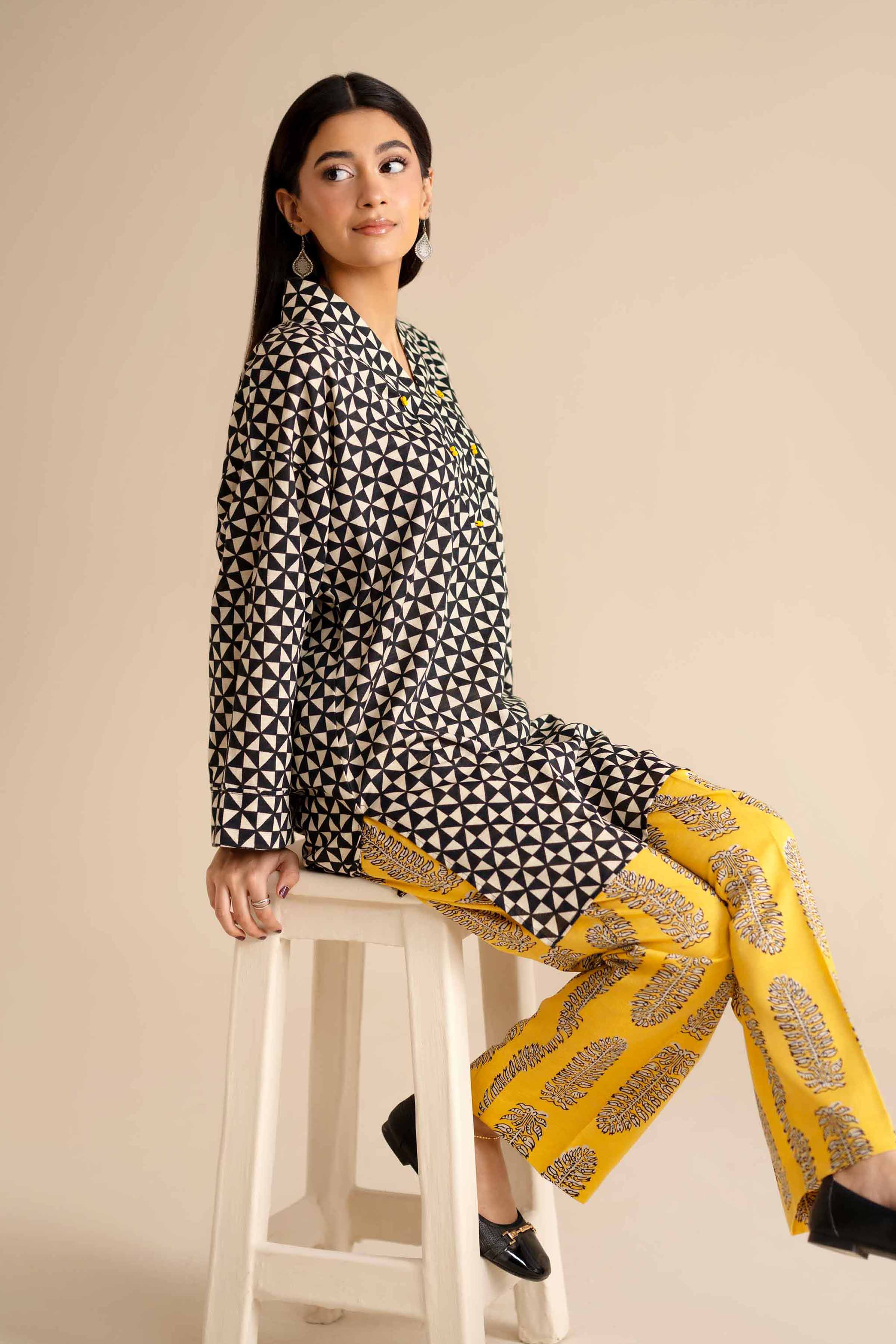 2 Piece - Basic Suit - PW25-229 for Women - Pret Collection | Nishat | Shop Online