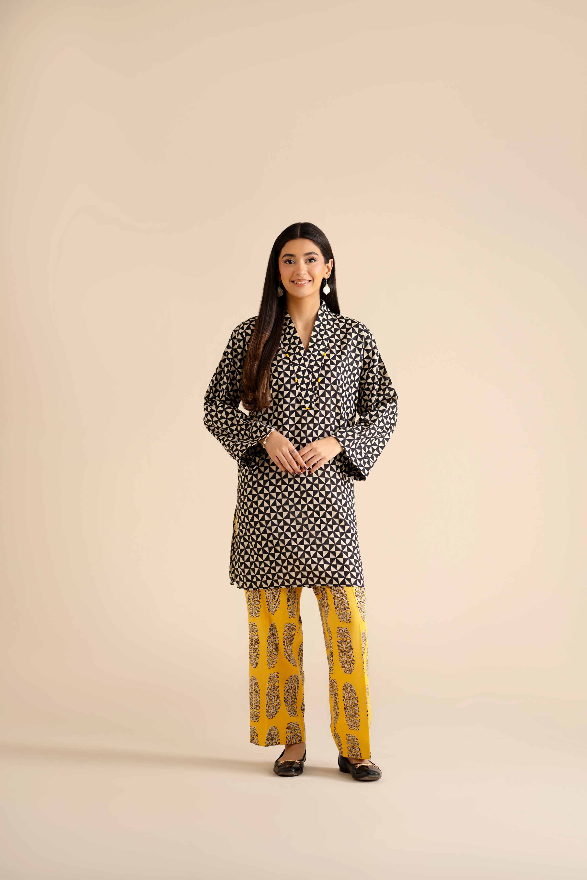 2 Piece - Basic Suit - PW25-229 for Women - Pret Collection | Nishat | Shop Online