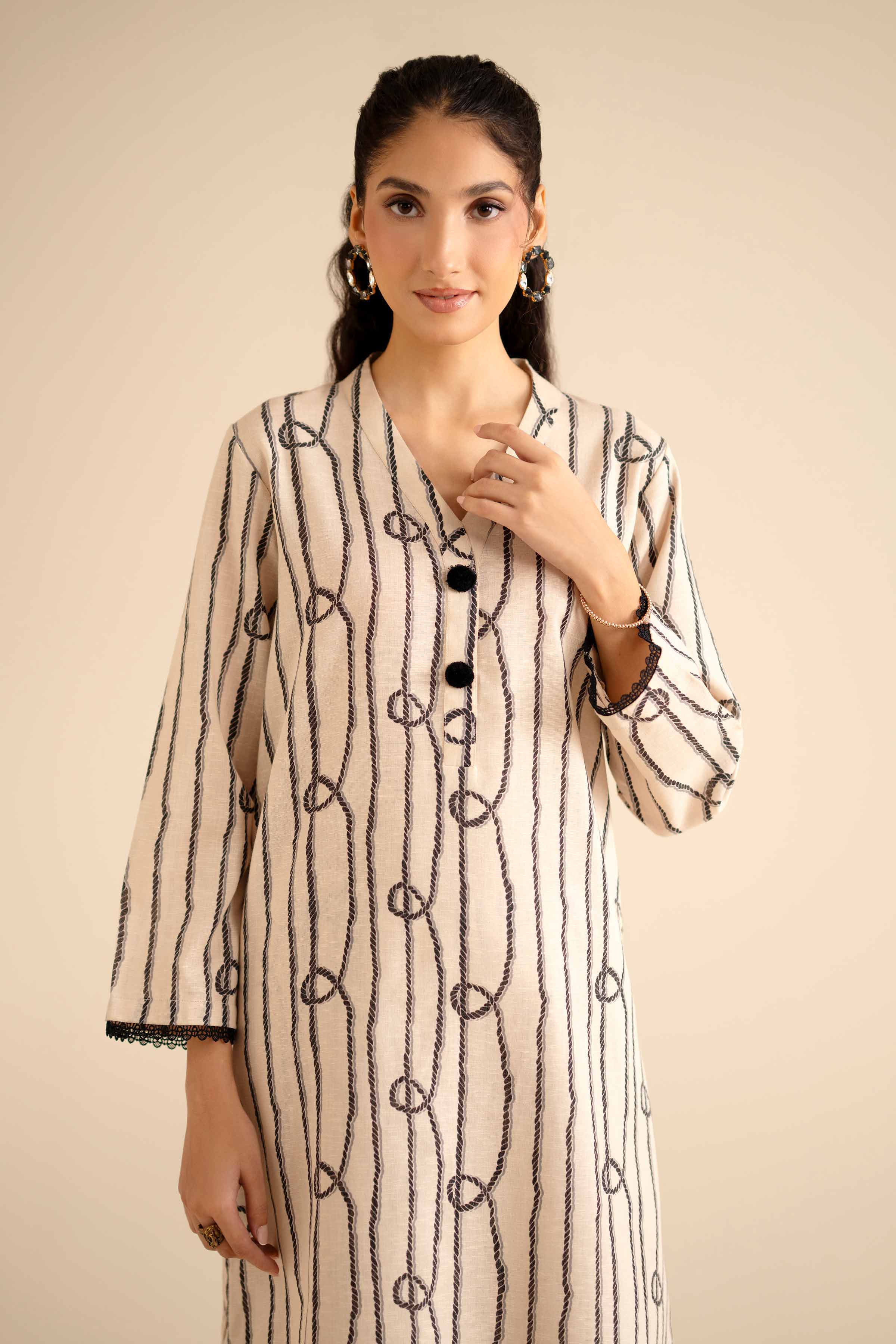 2 Piece - Printed Suit - PW25-231 for Women - Pret Collection | Nishat | Shop Online