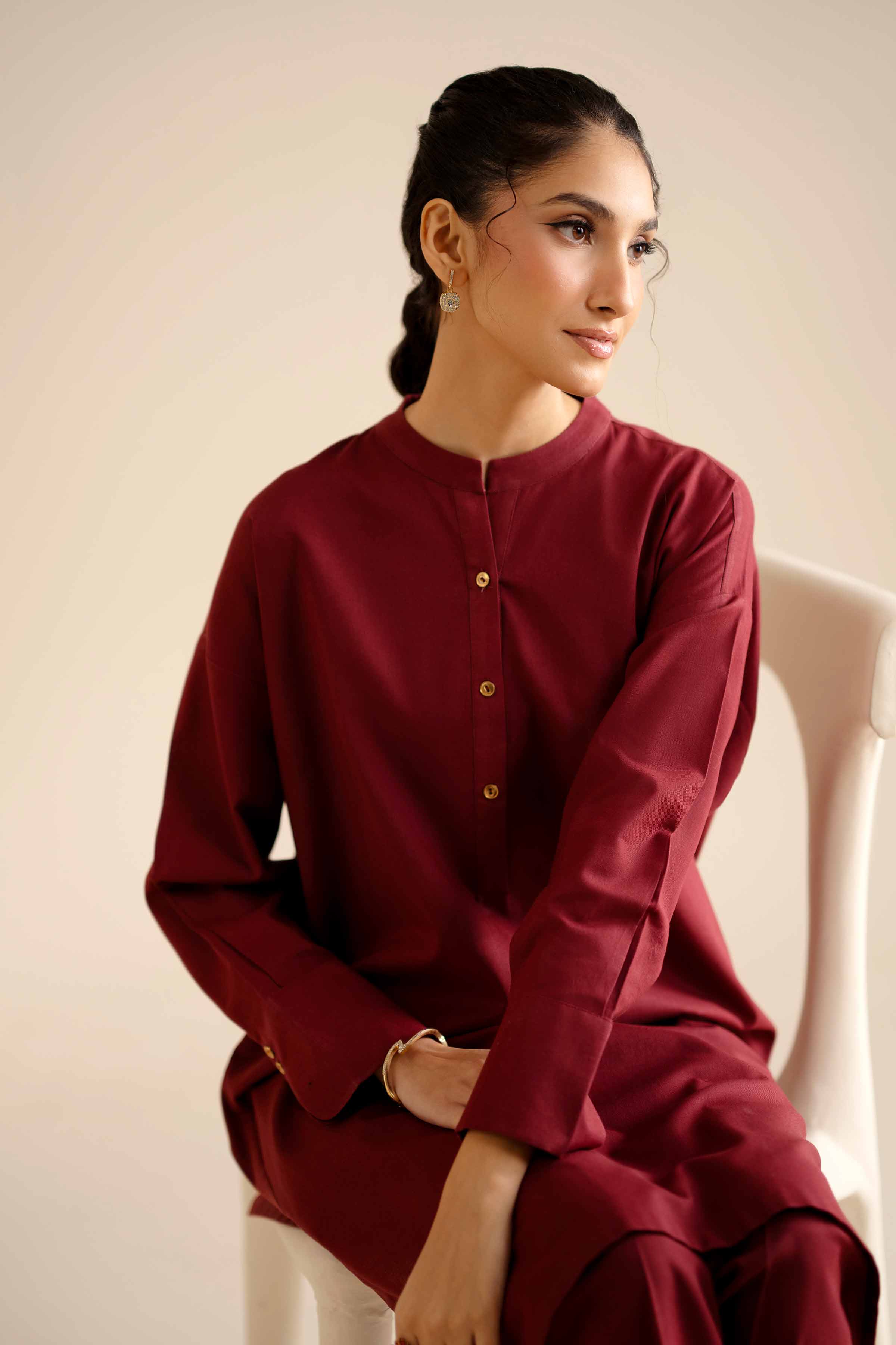 2 Piece - Basic Suit - PW25-236 for Women - Pret Collection | Nishat | Shop Online