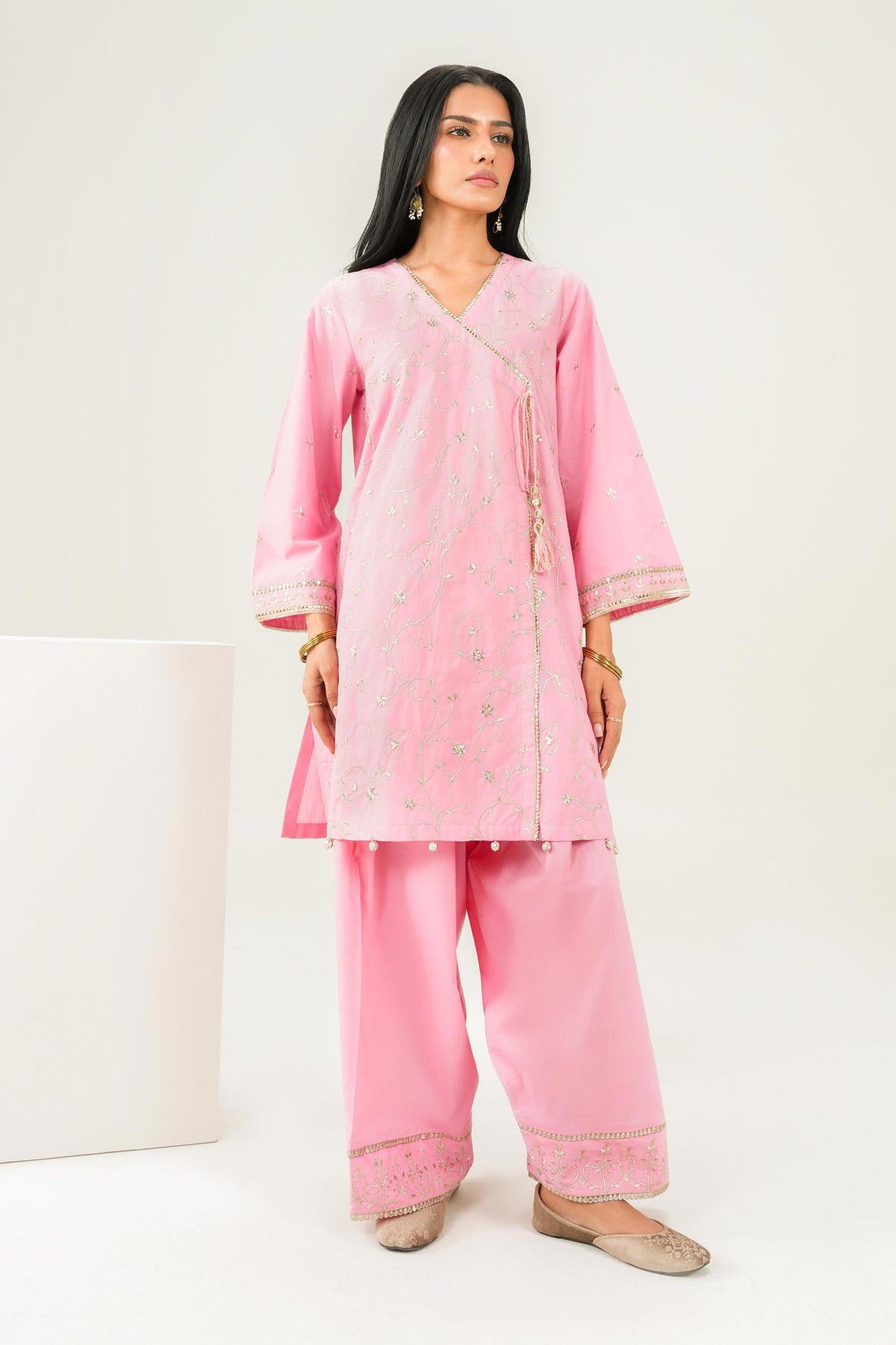 2 Piece - Embroidered Suit - PW25-264 for Women - Pret Collection | Nishat | Shop Online