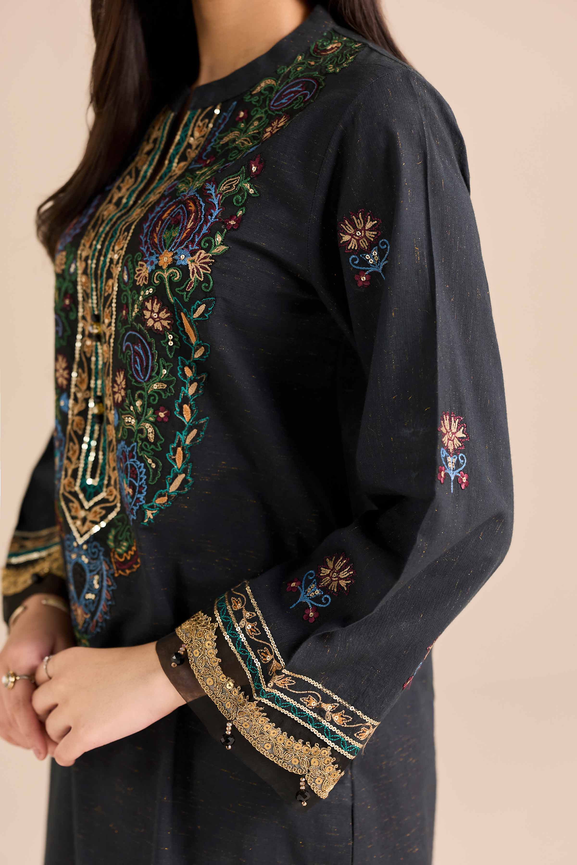 3 Piece - Embroidered Suit - PW25-265