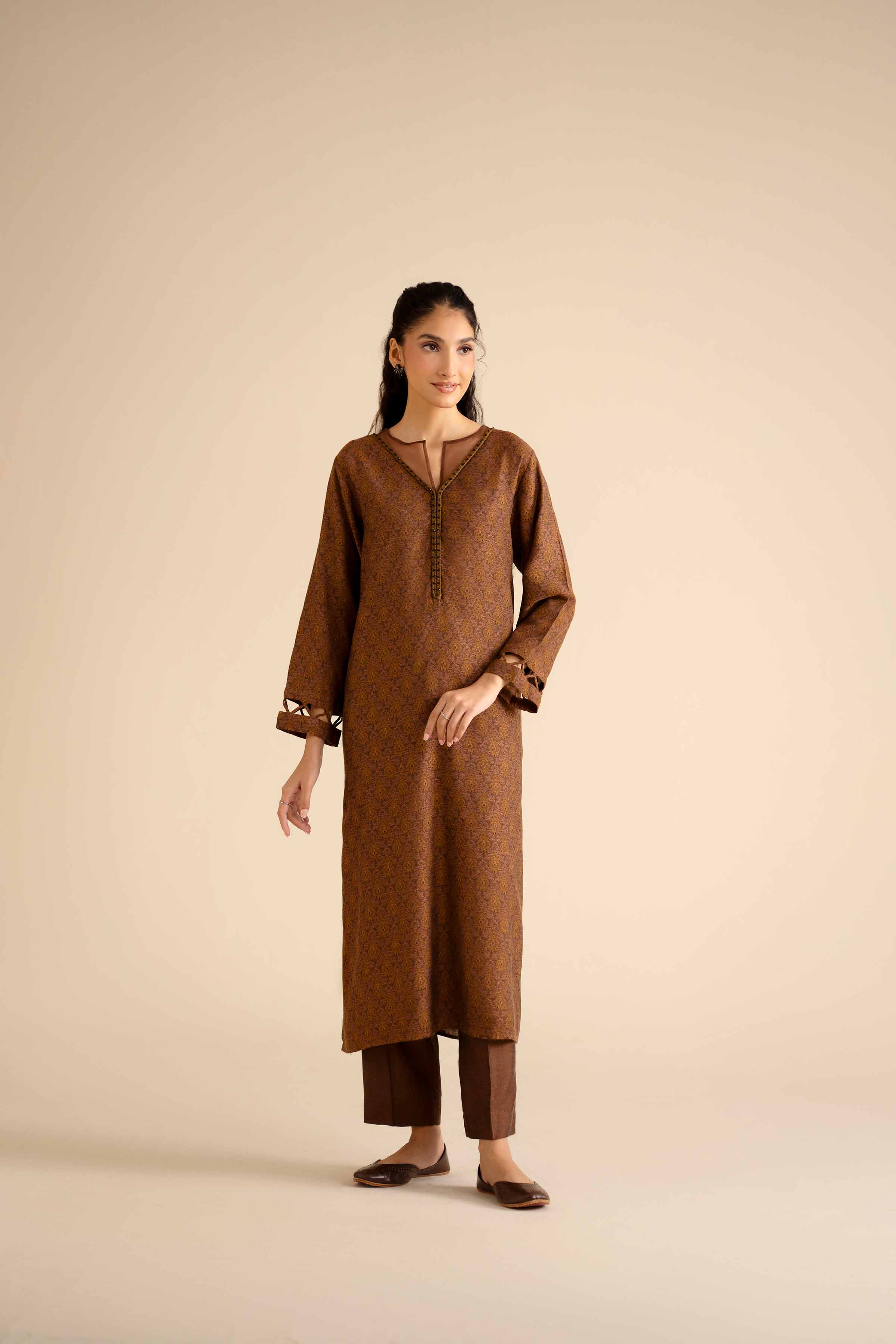 2 Piece - Printed Suit - PW25-277 for Women - Pret Collection | Nishat | Shop Online