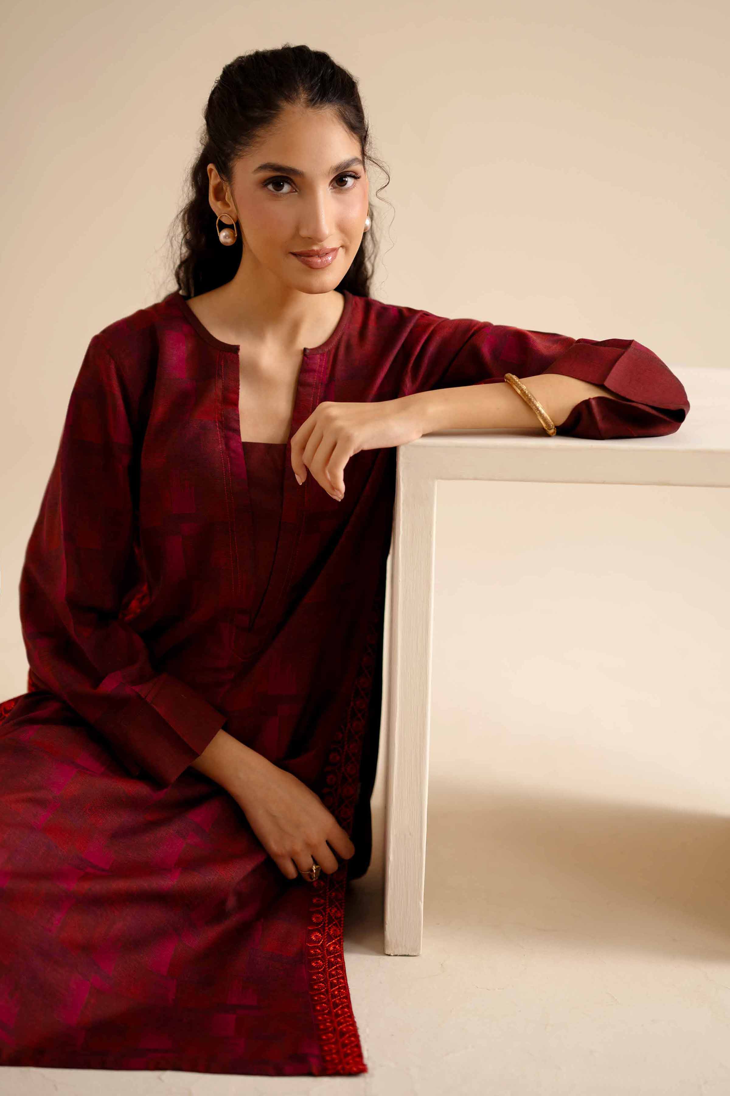 2 Piece - Basic Suit - PW25-278 for Women - Pret Collection | Nishat | Shop Online