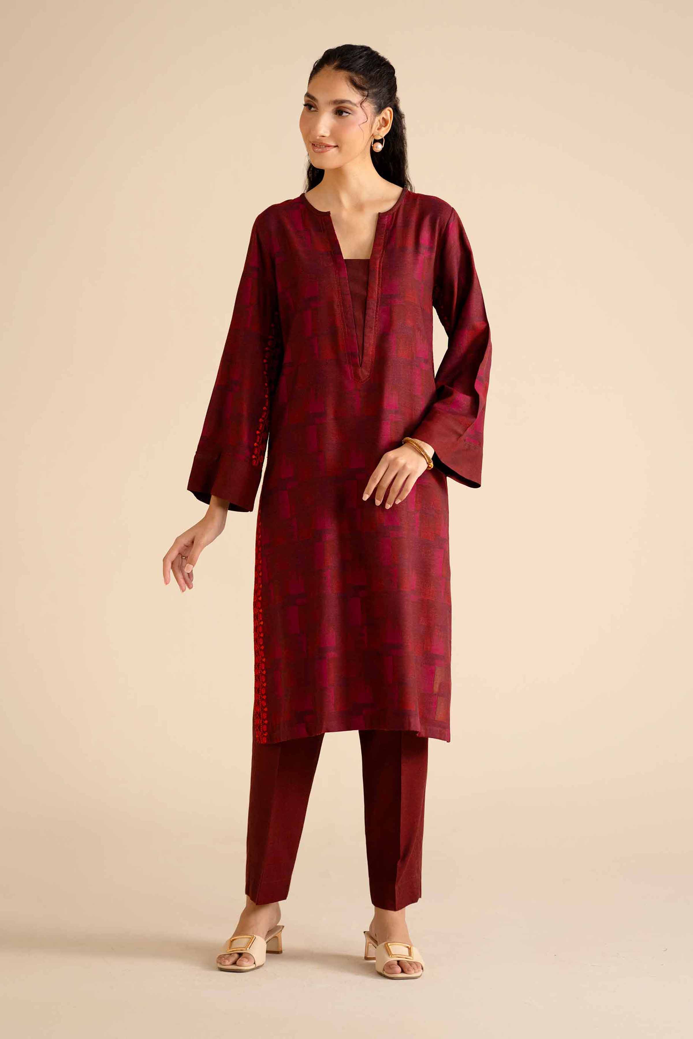 2 Piece - Basic Suit - PW25-278 for Women - Pret Collection | Nishat | Shop Online