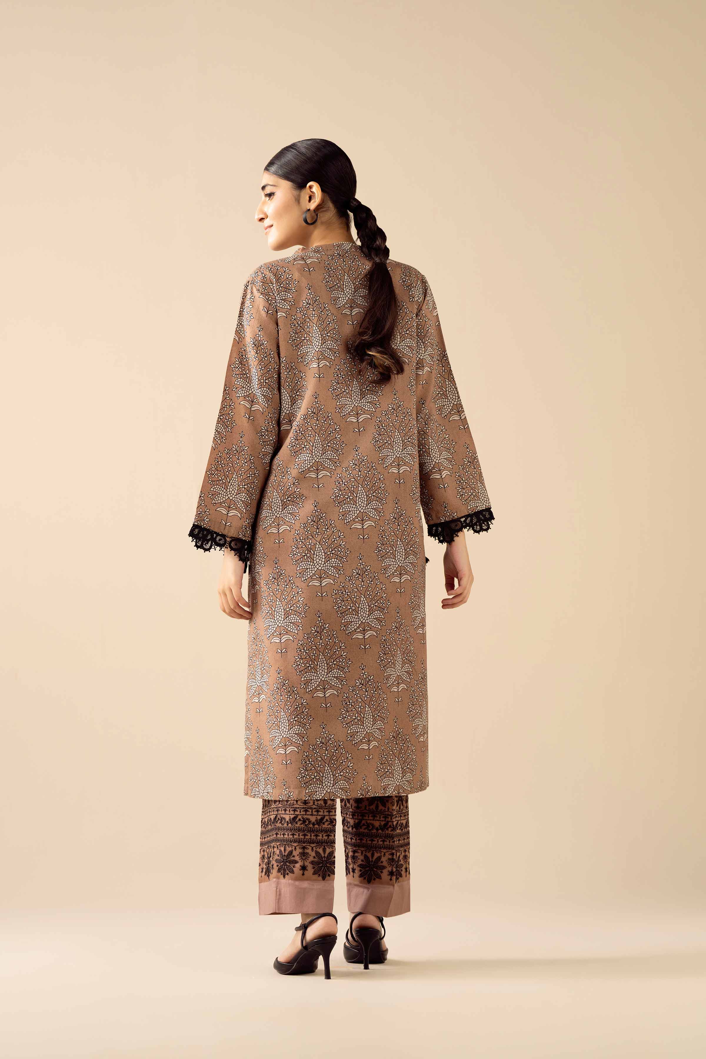 2 Piece - Printed Embroidered Suit - PW25-280 for Women - Pret Collection | Nishat | Shop Online