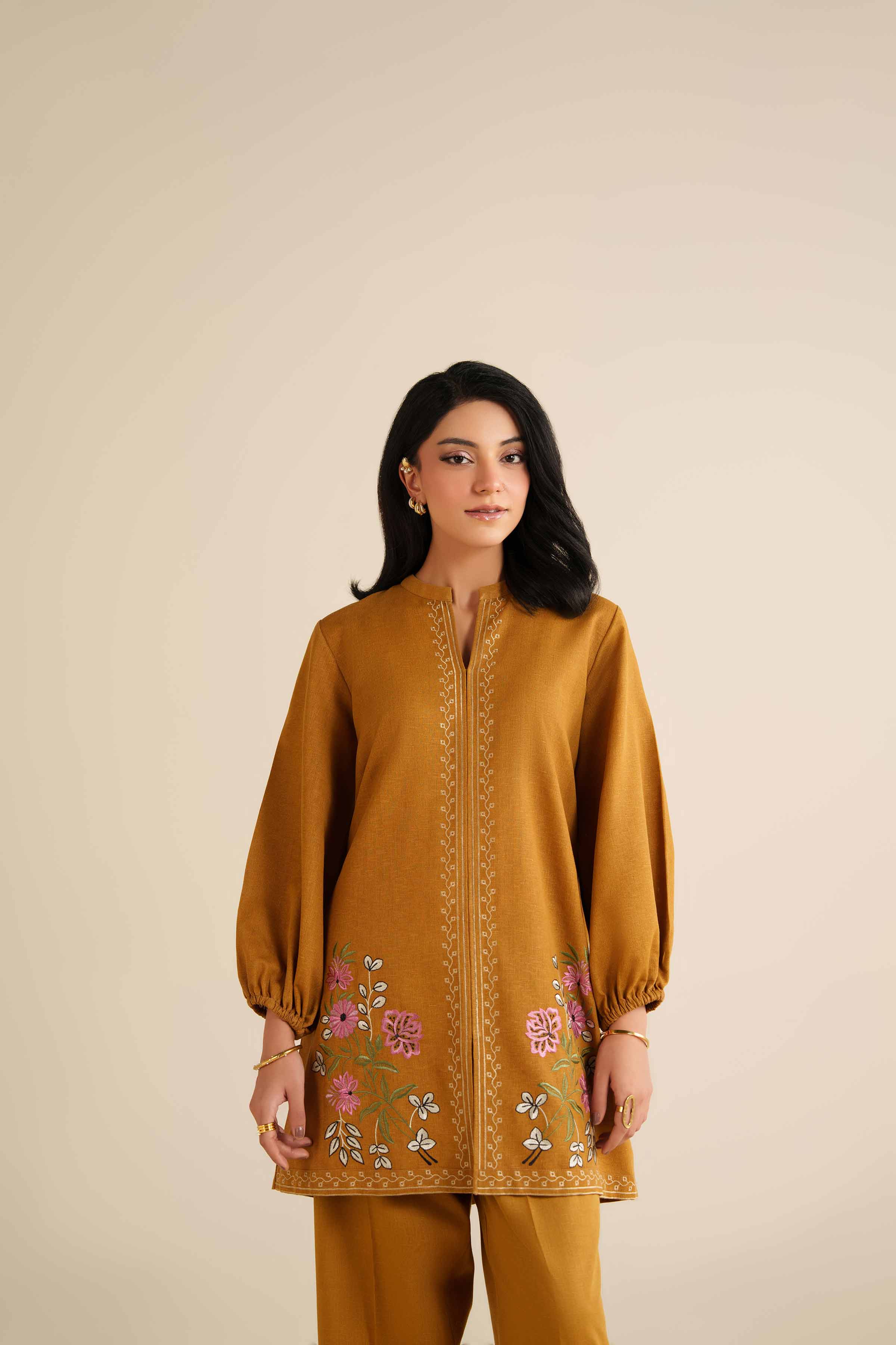 2 Piece - Embroidered Suit - PW25-287 for Women - Pret Collection | Nishat | Shop Online