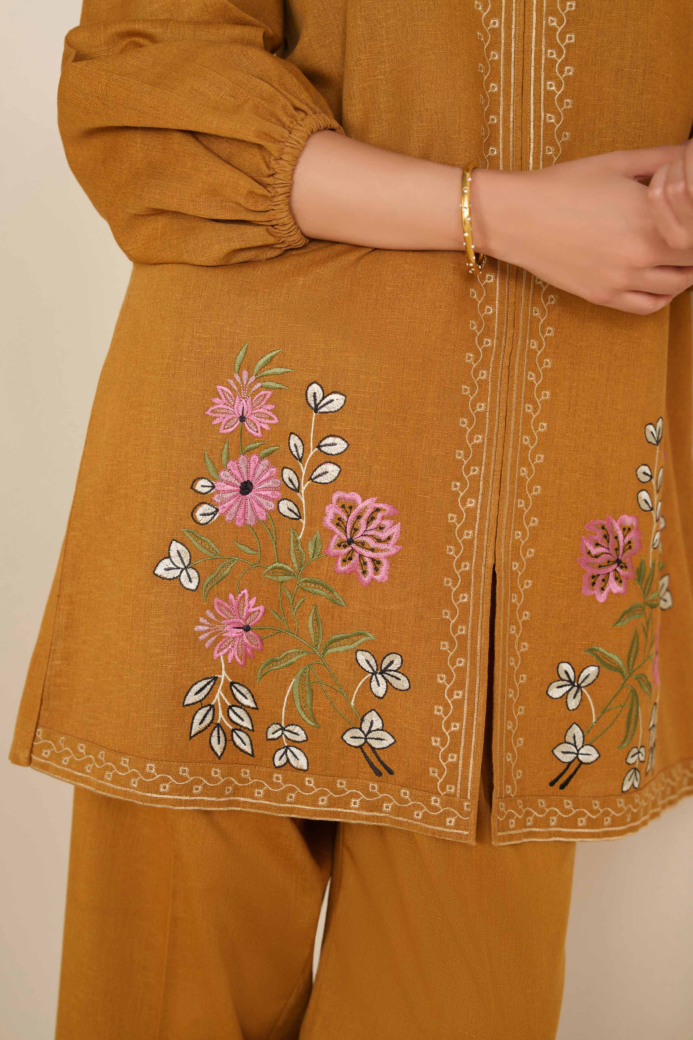 2 Piece - Embroidered Suit - PW25-287 for Women - Pret Collection | Nishat | Shop Online