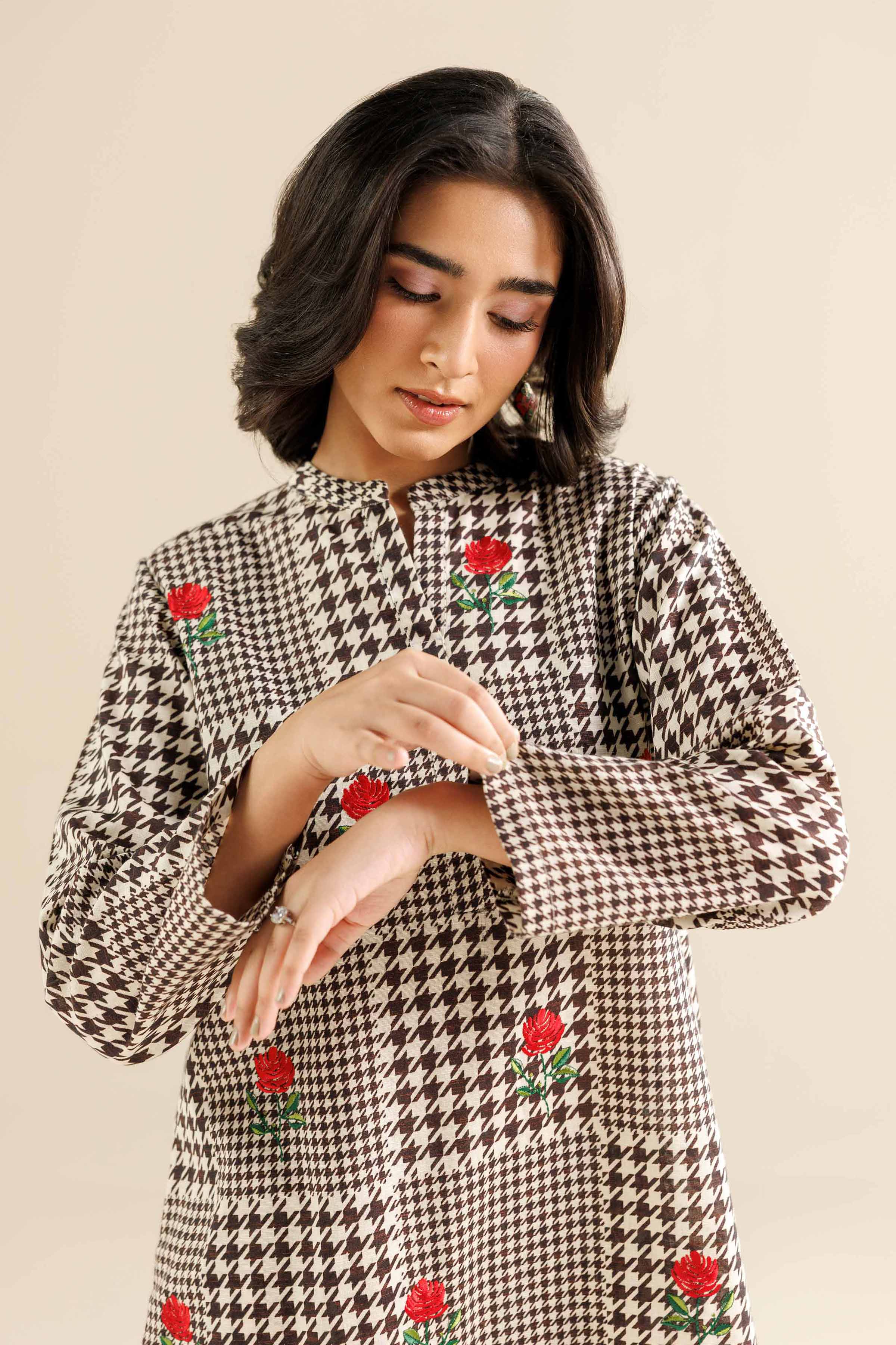 2 Piece - Embroidered Suit - PW25-288 for Women - Pret Collection | Nishat | Shop Online