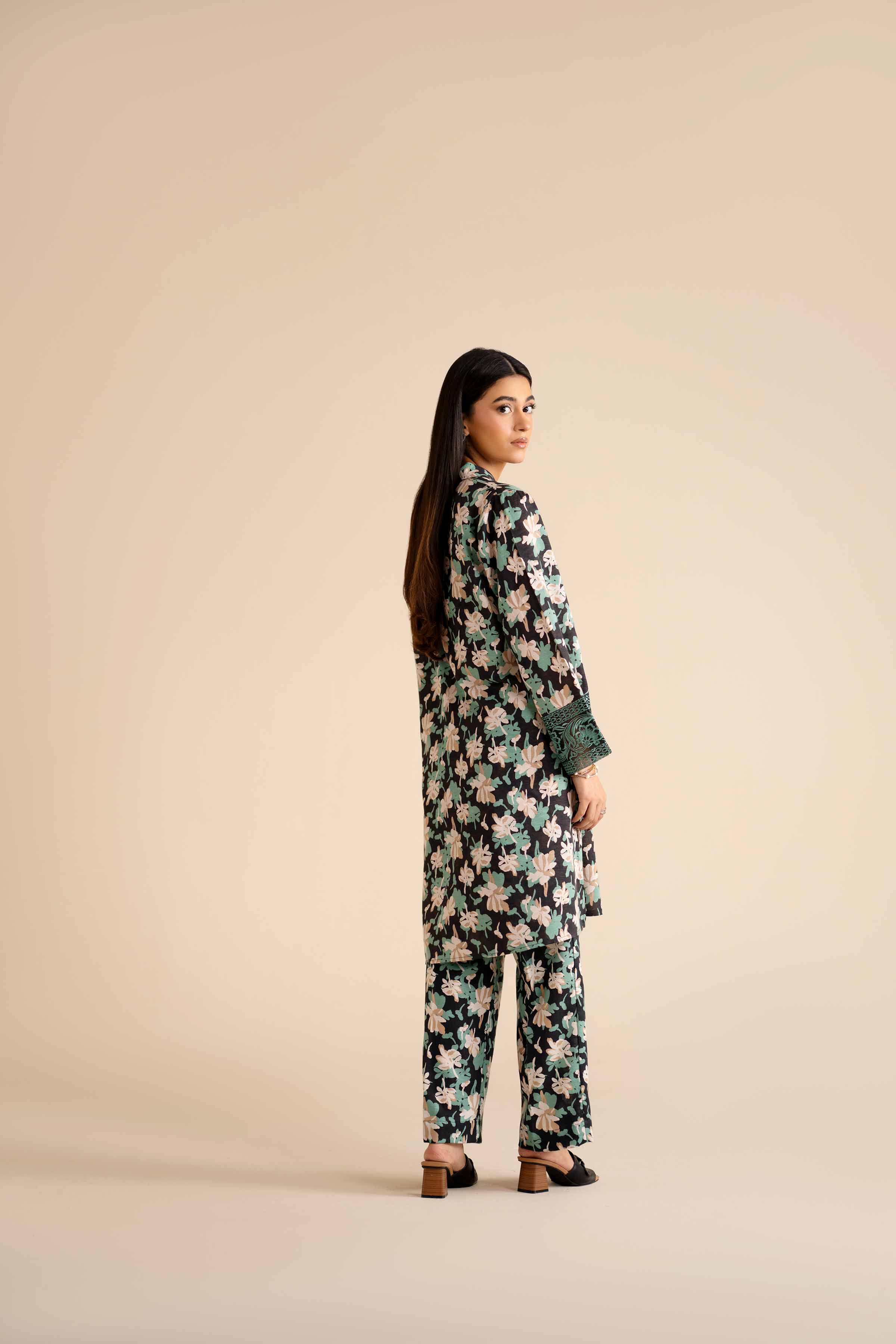 2 Piece - Printed Embroidered Suit - PW25-290 for Women - Pret Collection | Nishat | Shop Online