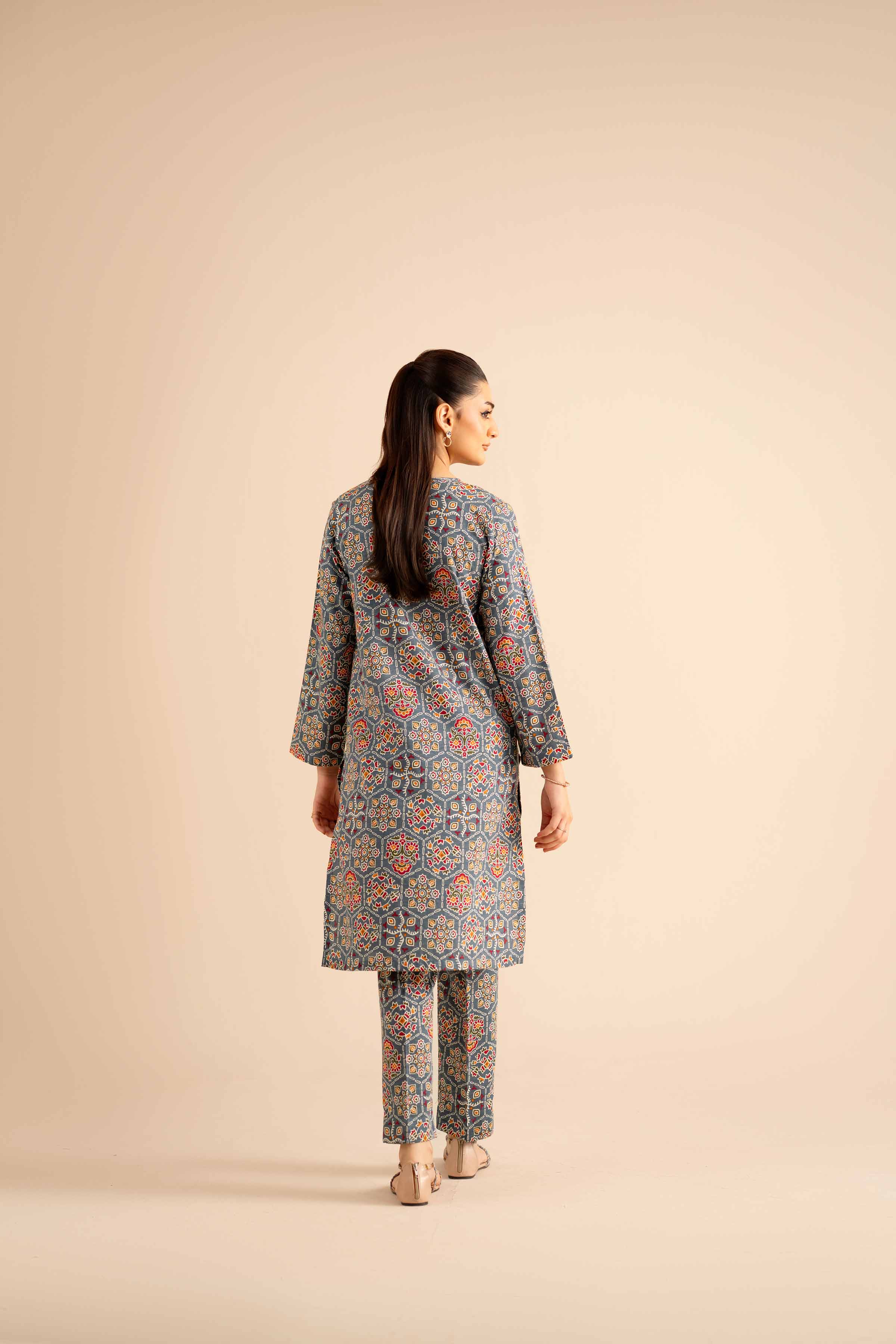 2 Piece - Printed Suit - PW25-305 for Women - Pret Collection | Nishat | Shop Online