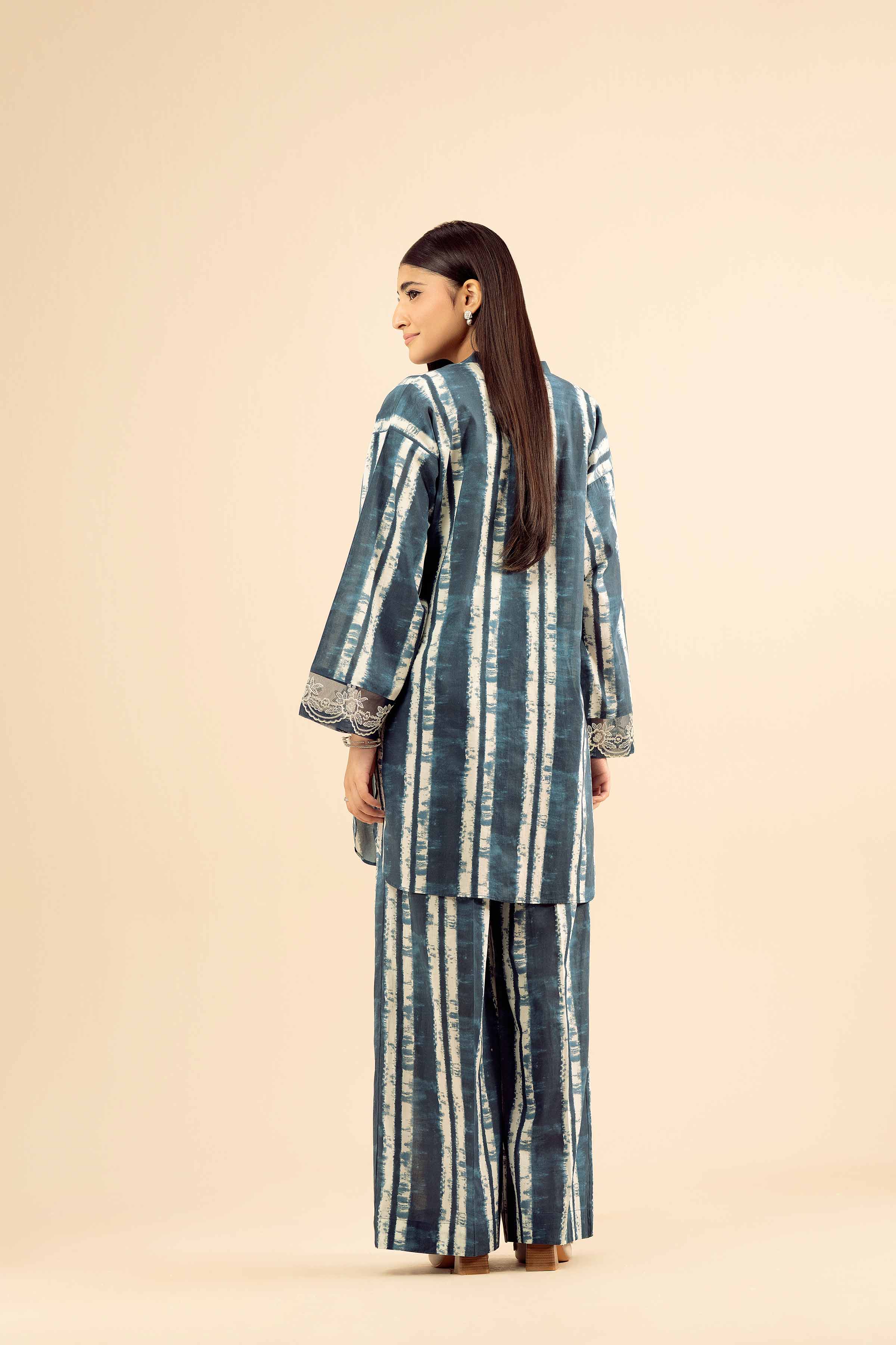 2 Piece - Printed Embroidered Suit - PW25-38 for Women - Pret Collection | Nishat | Shop Online