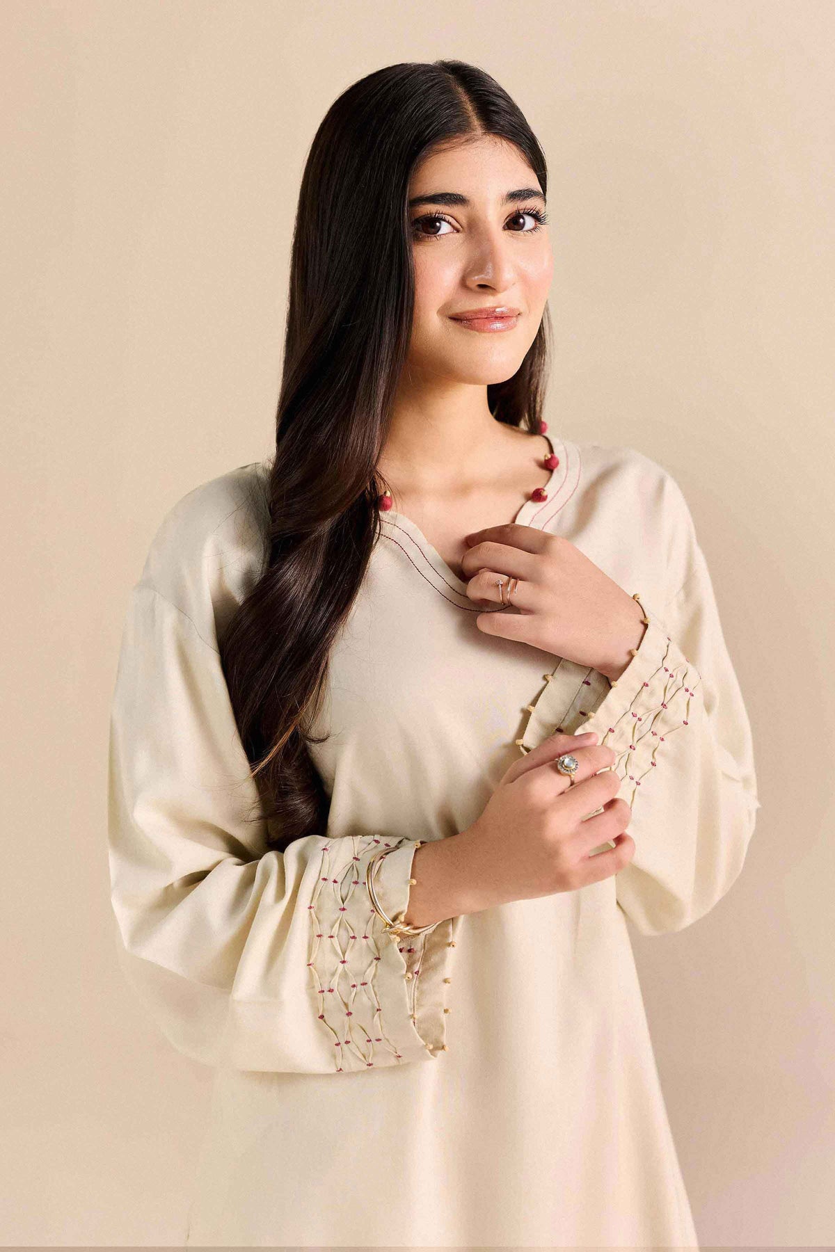 2 Piece - Solid Suit - PW25-382 for Women - Pret Collection | Nishat | Shop Online