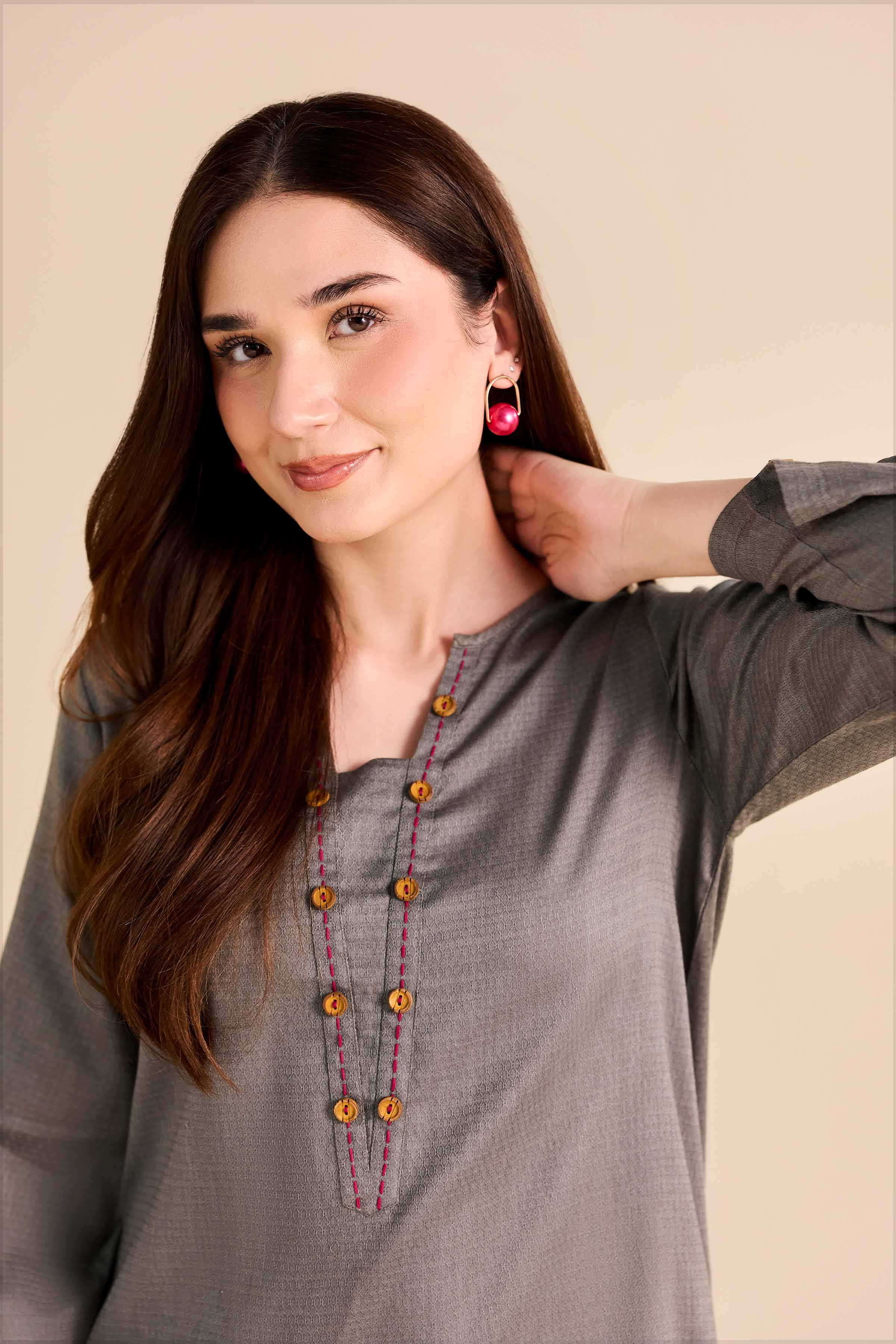 2 Piece - Basic Suit - PW25-384 for Women - Pret Collection | Nishat | Shop Online