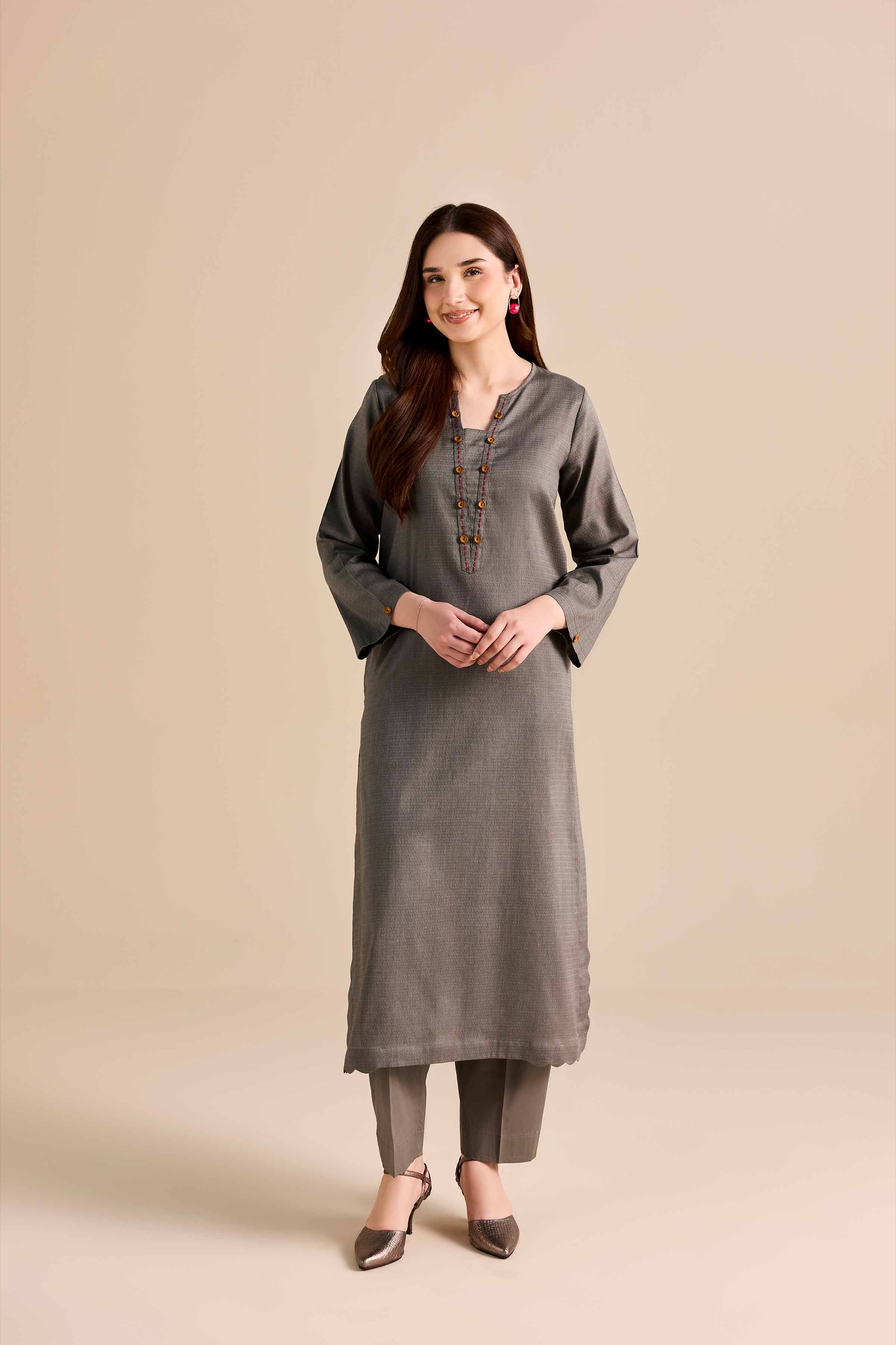 2 Piece - Basic Suit - PW25-384 for Women - Pret Collection | Nishat | Shop Online