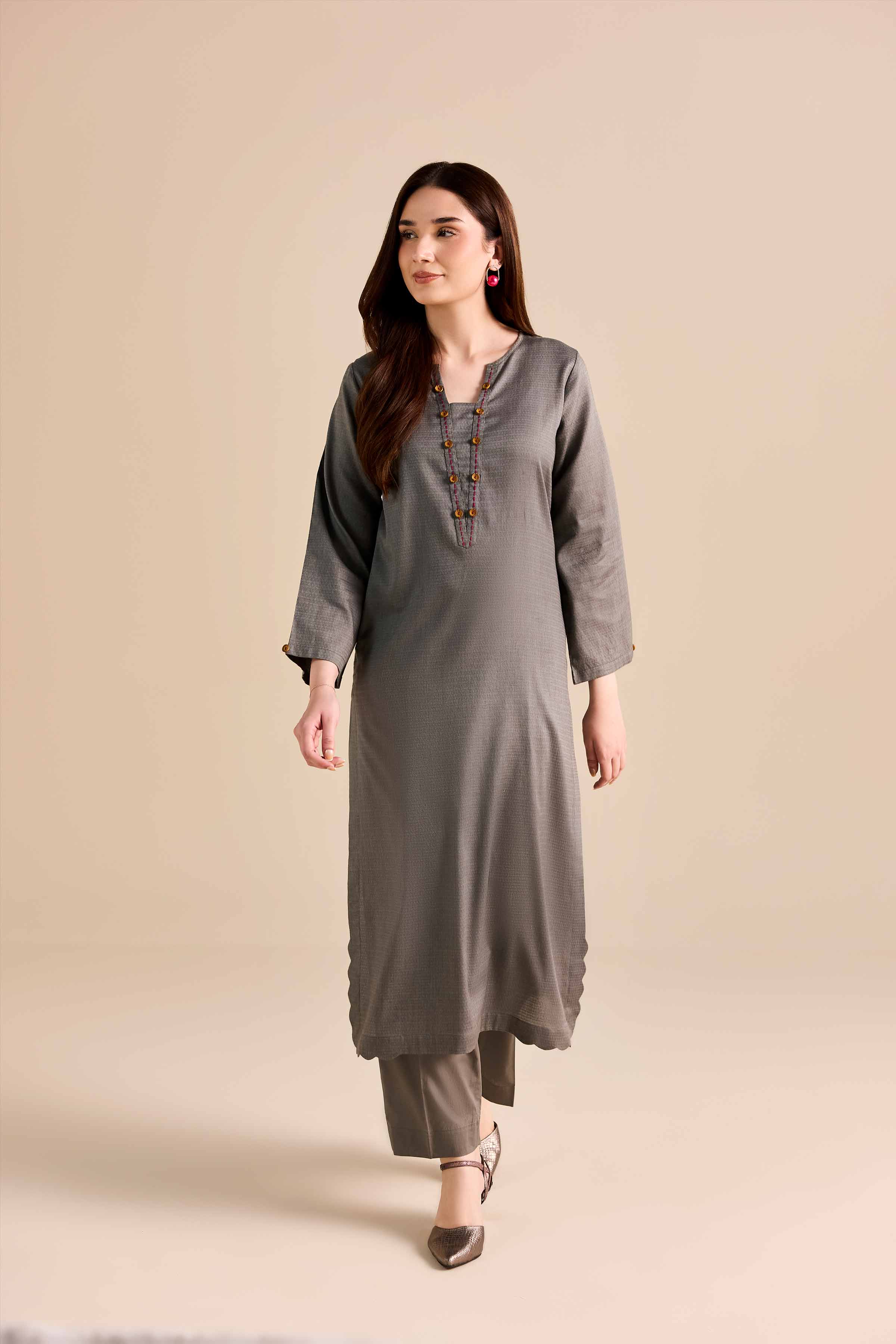 2 Piece - Basic Suit - PW25-384 for Women - Pret Collection | Nishat | Shop Online