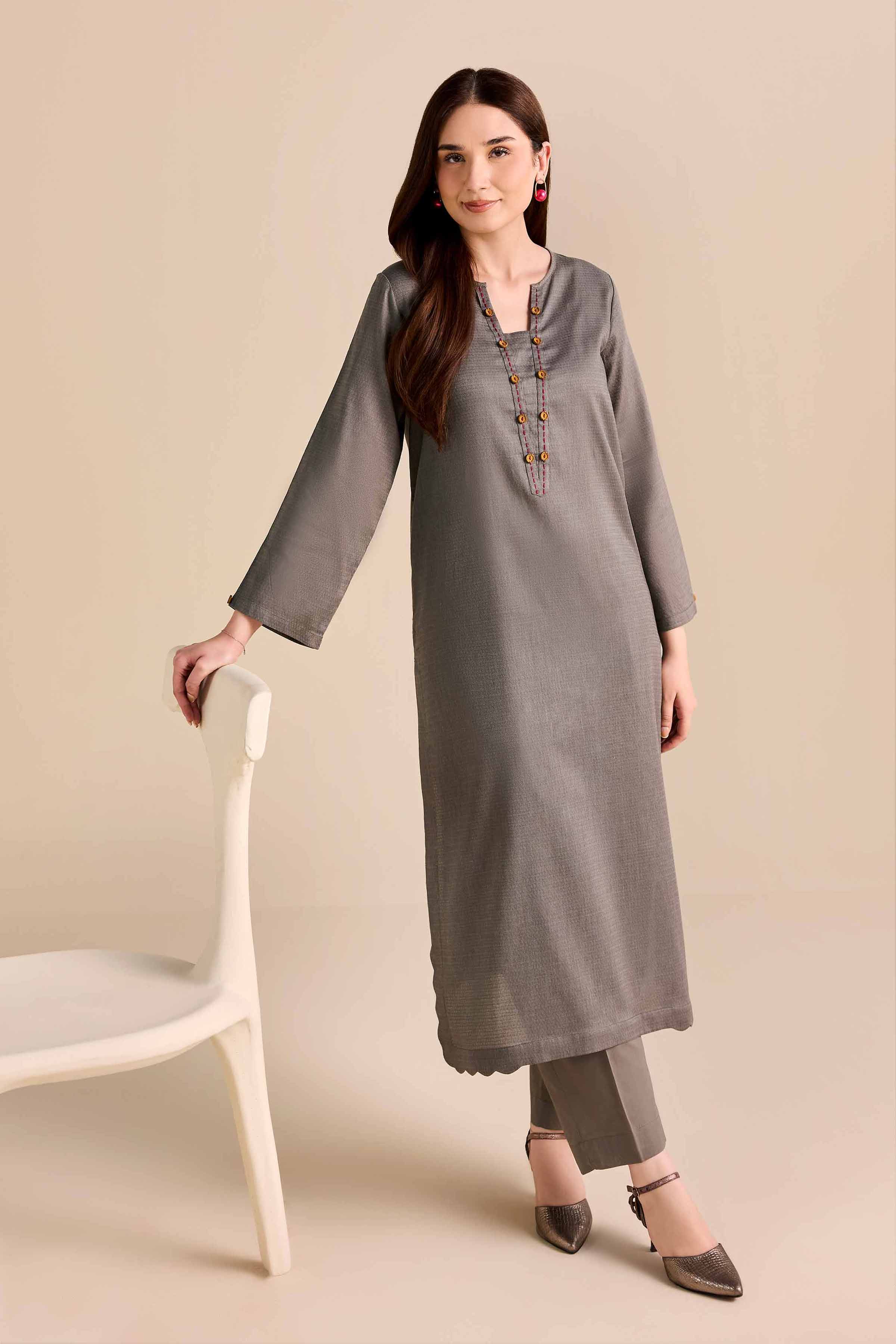 2 Piece - Basic Suit - PW25-384 for Women - Pret Collection | Nishat | Shop Online