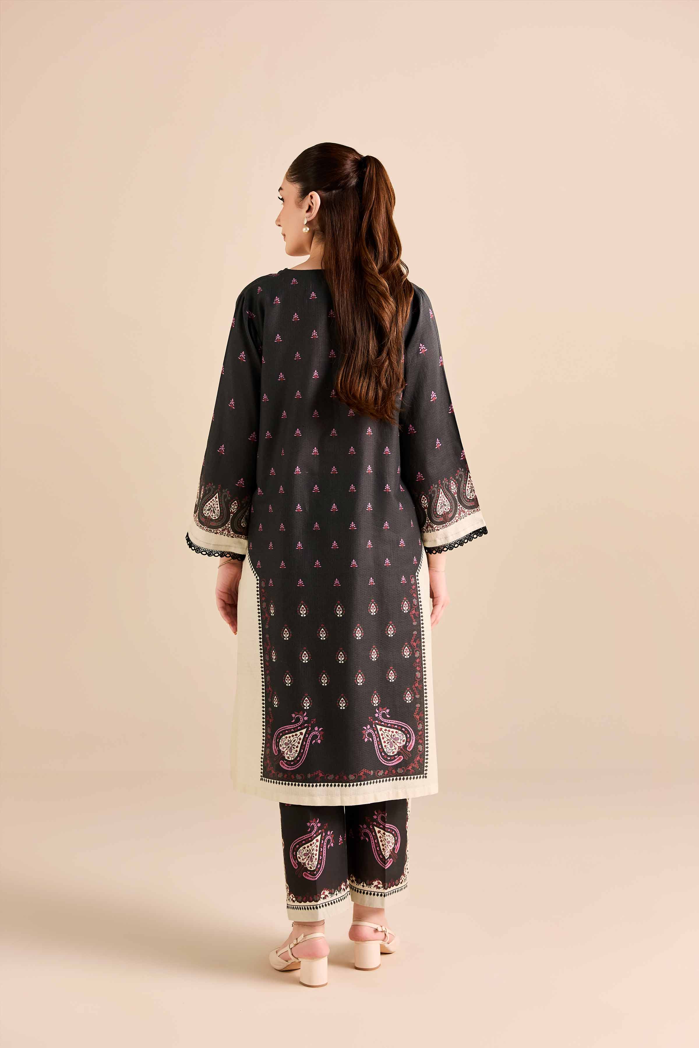 2 Piece - Printed Suit - PW25-385 for Women - Pret Collection | Nishat | Shop Online
