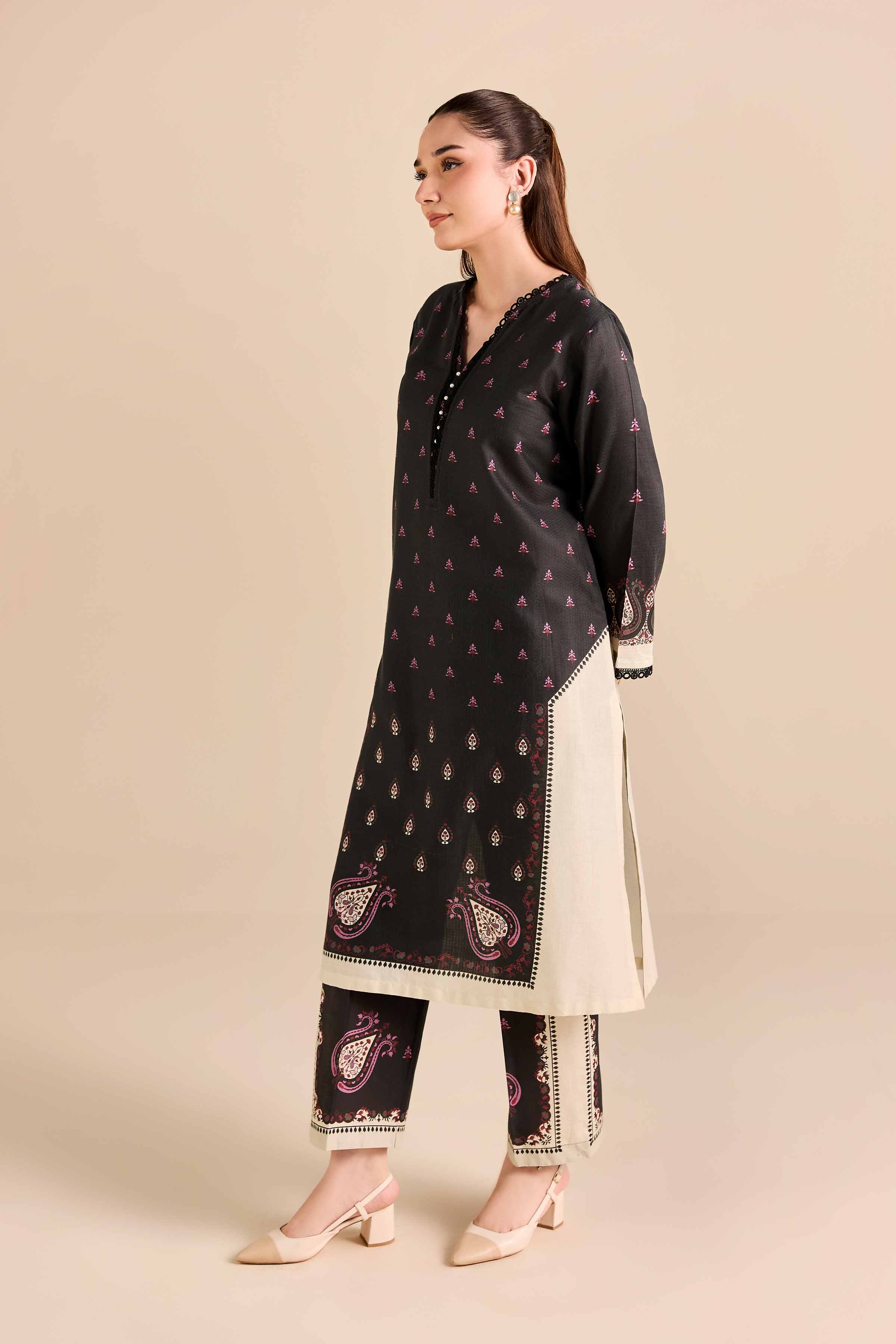 2 Piece - Printed Suit - PW25-385 for Women - Pret Collection | Nishat | Shop Online